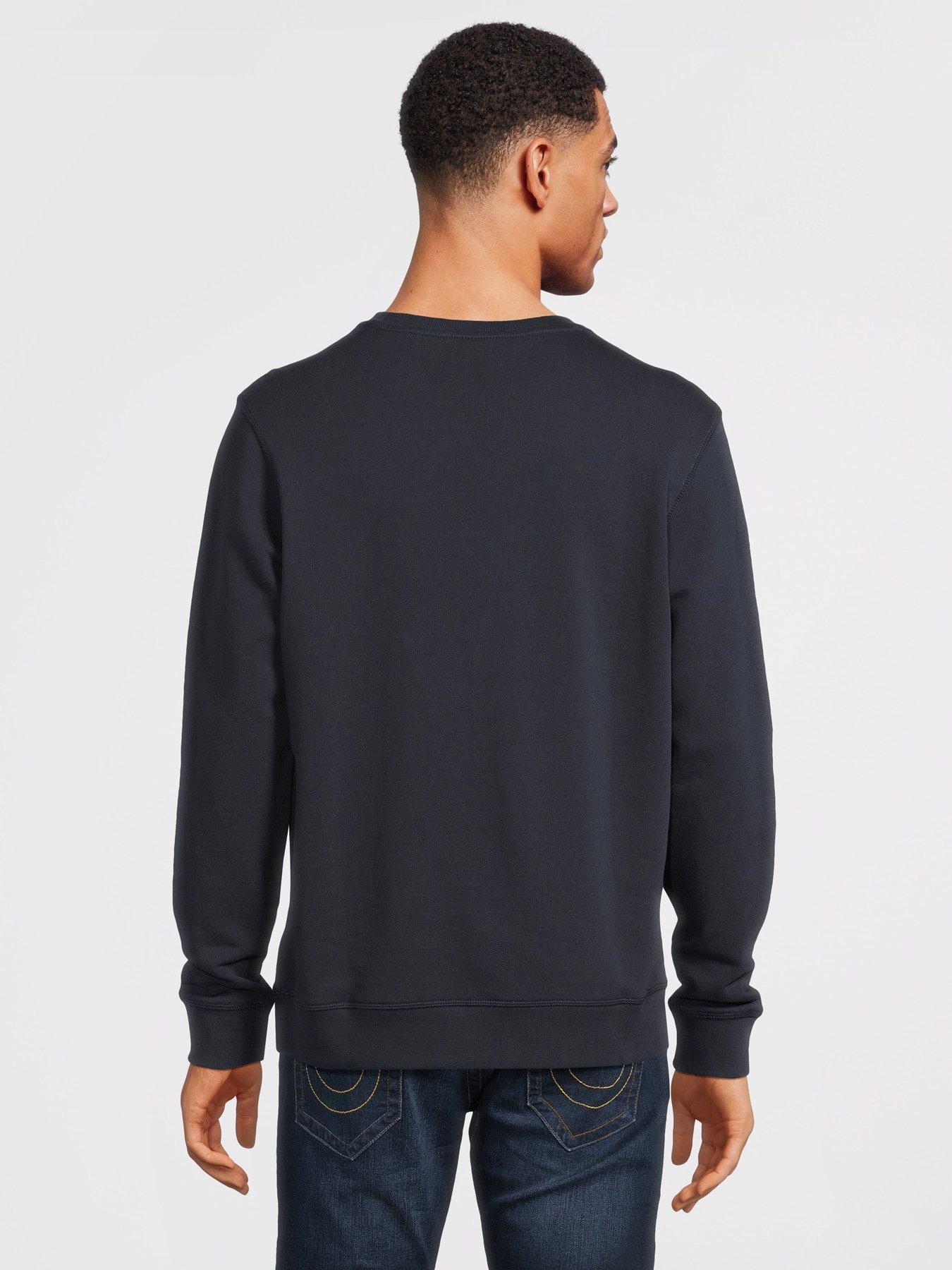 Felpa Hugo Boss Uomo WeSTART, Cotone Spugna Nero, Taglia M, Nuova Con Etichette - Foto 3