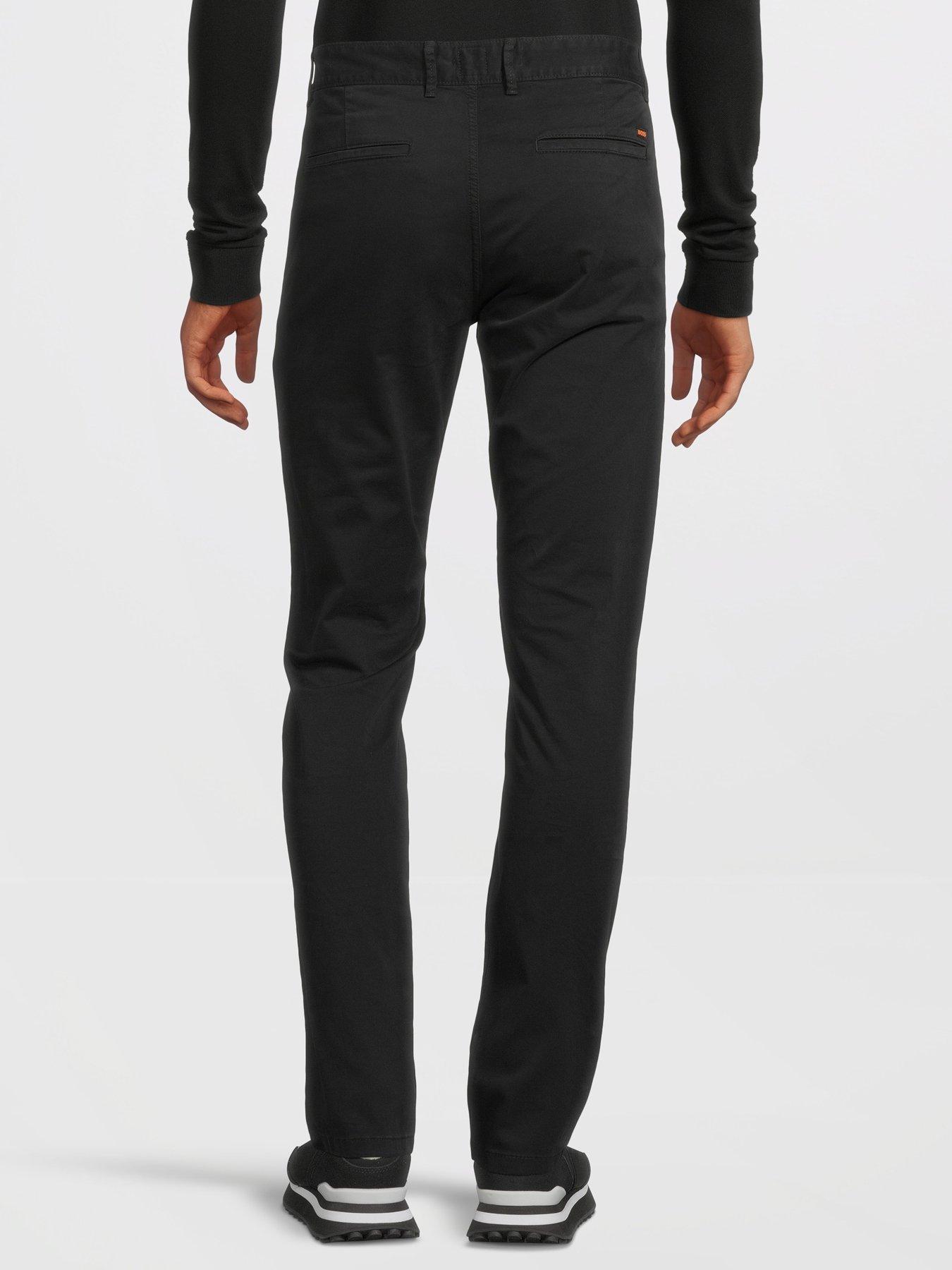 BOSS Slim Fit Chino - Black | Very.co.uk