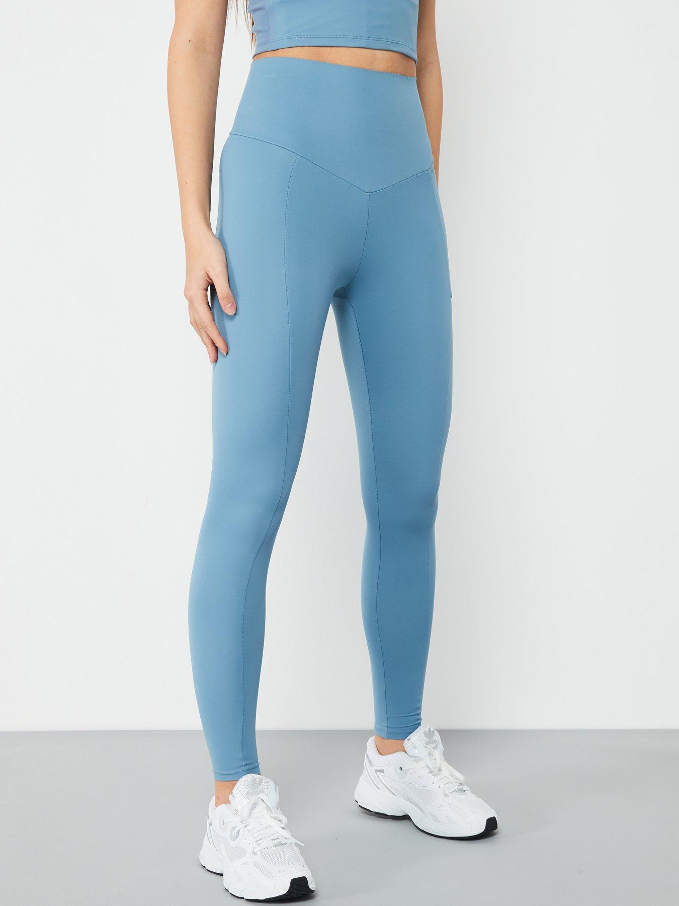 Aytee7 x Very Sculpt High Waisted Legging - Blue | Very.co.uk