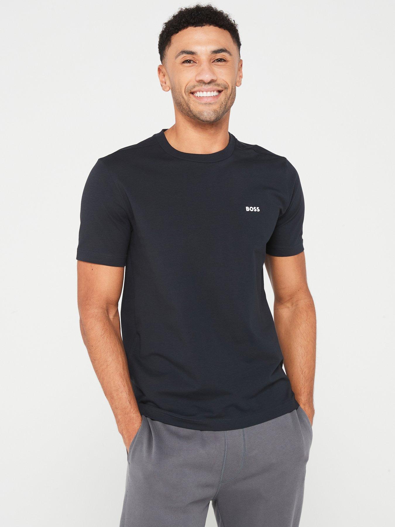 BOSS Tee Logo T-Shirt - Dark Blue