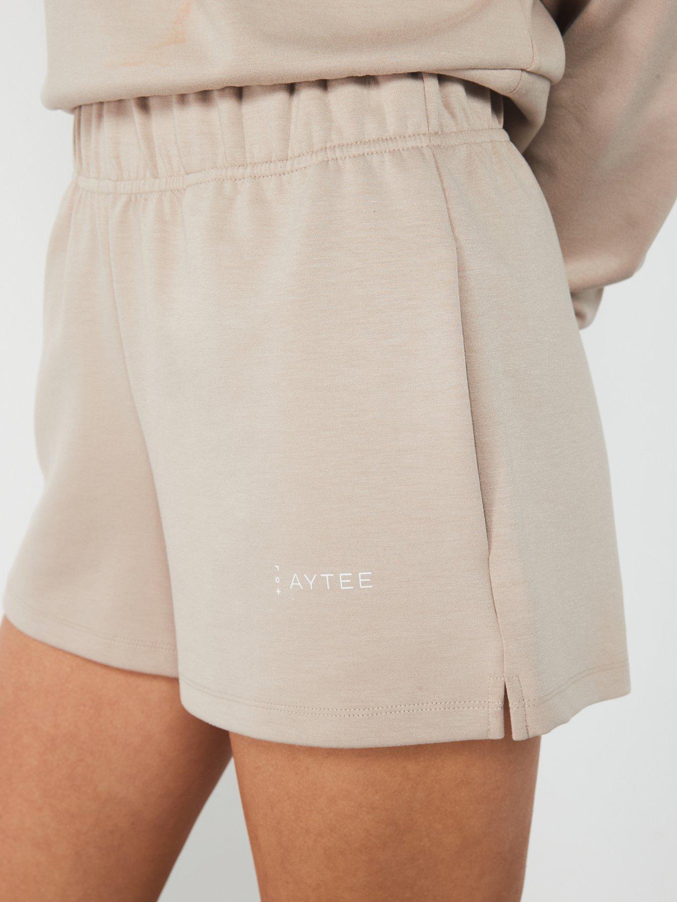 Image 4 of 6 of Aytee7 x Very Premium Jersey&nbsp;Short Co-Ord - Stone