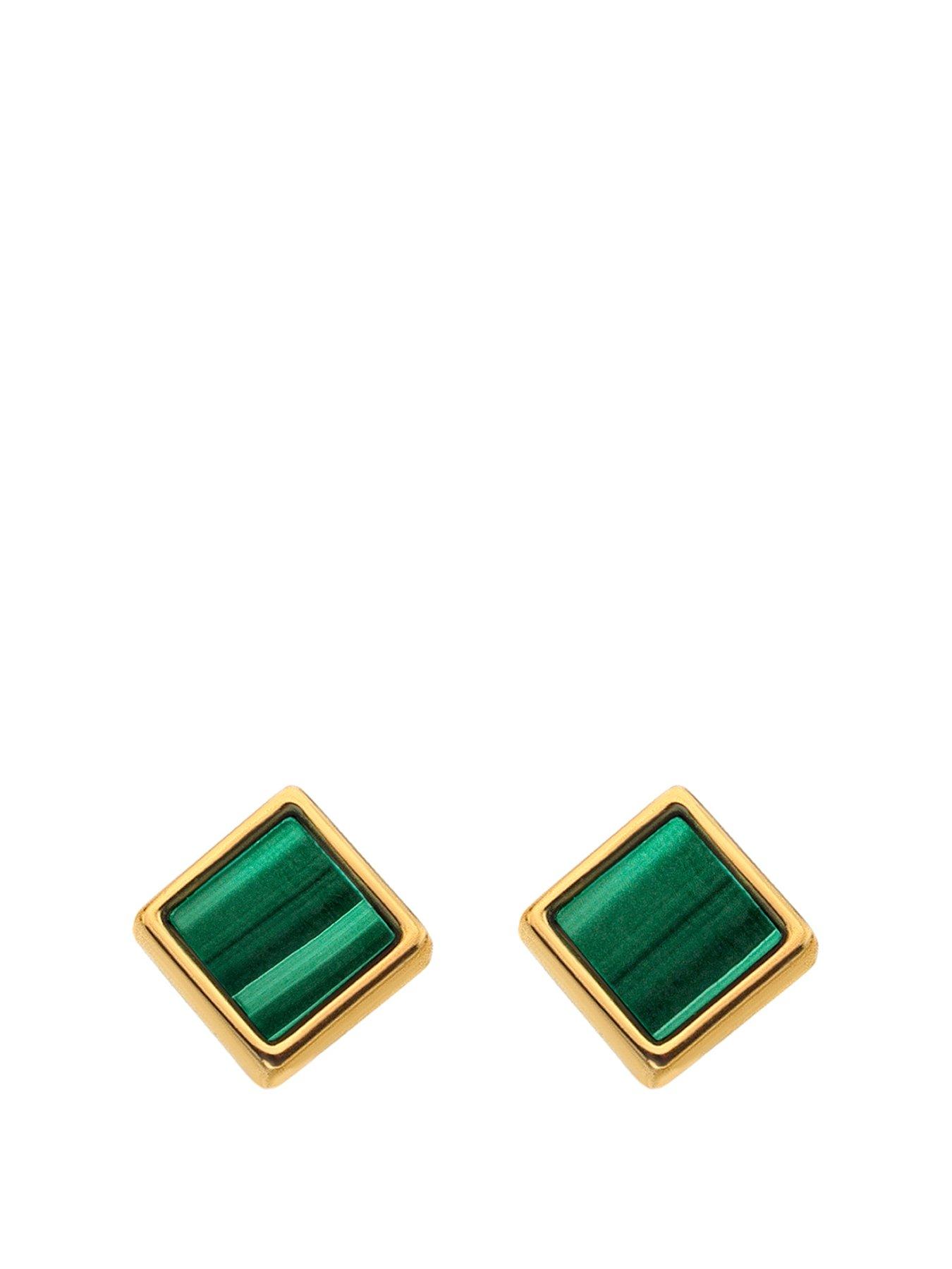 Product photograph of Hot Diamonds Hd X Jj Revive Square Stud Earrings from very.co.uk