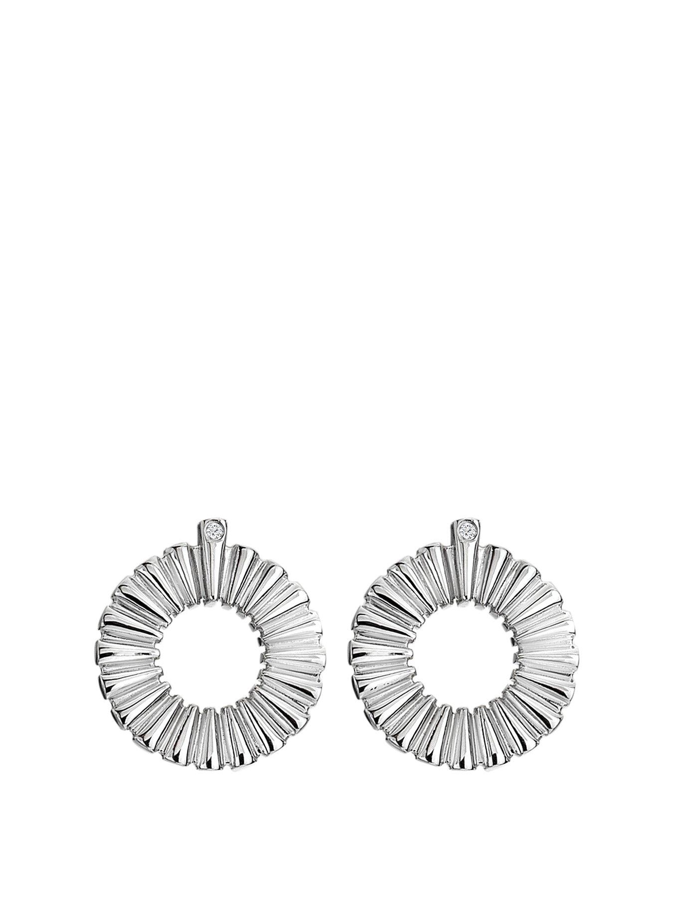 Product photograph of Hot Diamonds Sunbeam Earrings from very.co.uk