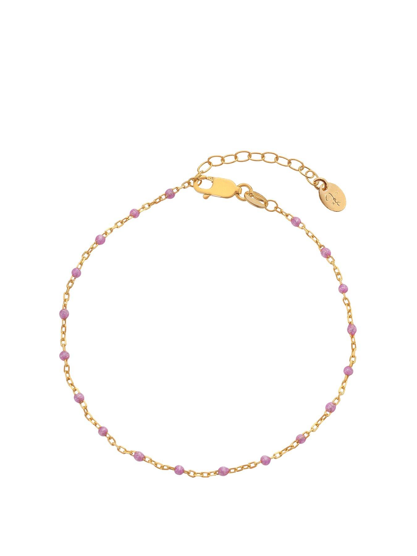 Product photograph of Hot Diamonds Hd X Jj Ocean Bracelet - Lilac from very.co.uk