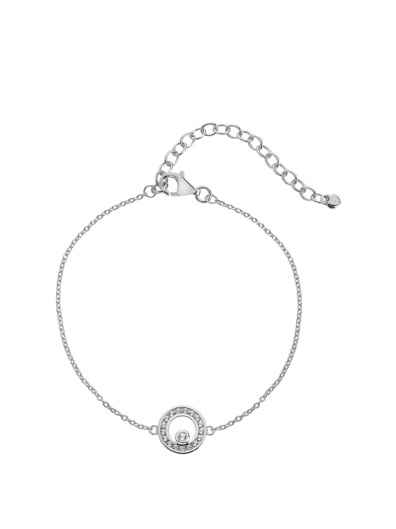 Product photograph of Hot Diamonds Orbit Bracelet from very.co.uk