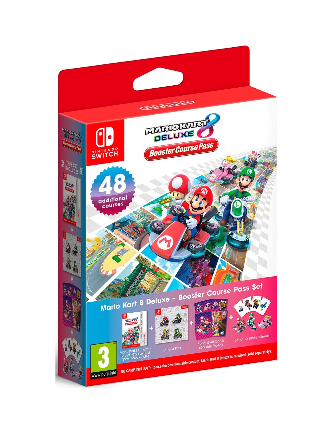 Nintendo Switch Mario Kart 8 Deluxe Booster Pass Set Very