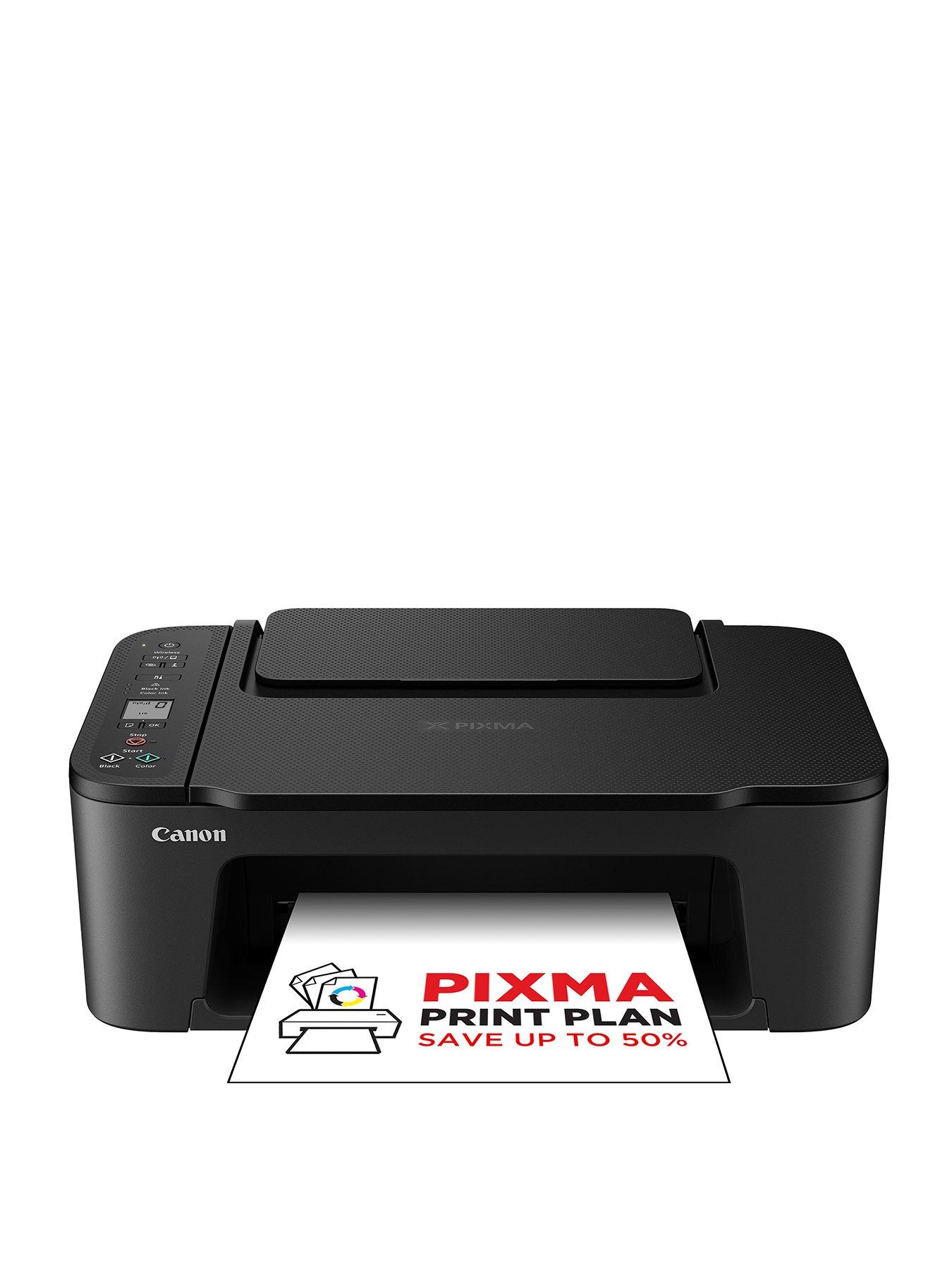 Canon PIXMA TS3550i Wireless Colour 3-in-One Inkjet Photo Printer, Black