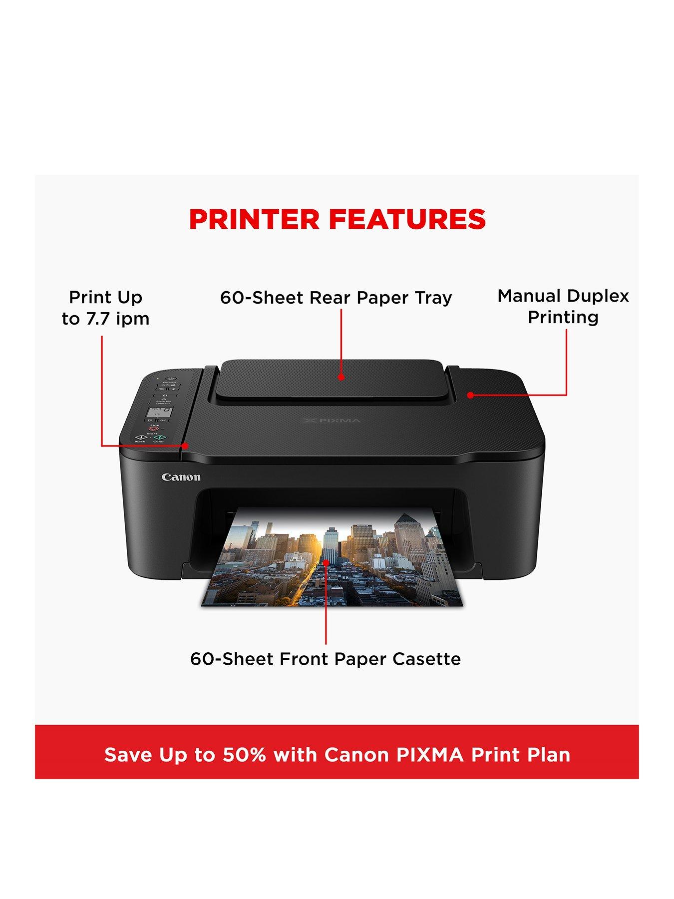 Canon PIXMA TS3550i All-in-One Wireless Wi-Fi Printer - Black