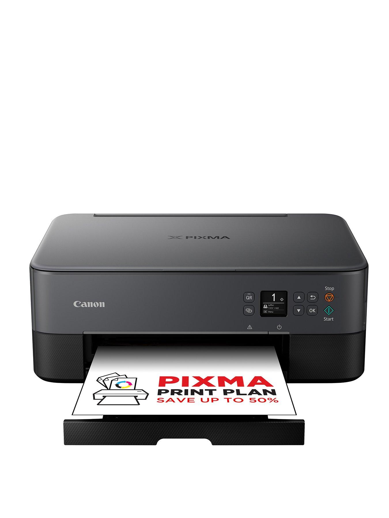 undefined PIXMA TS5350i Three-in-One Wireless Wi-Fi Printer - Black