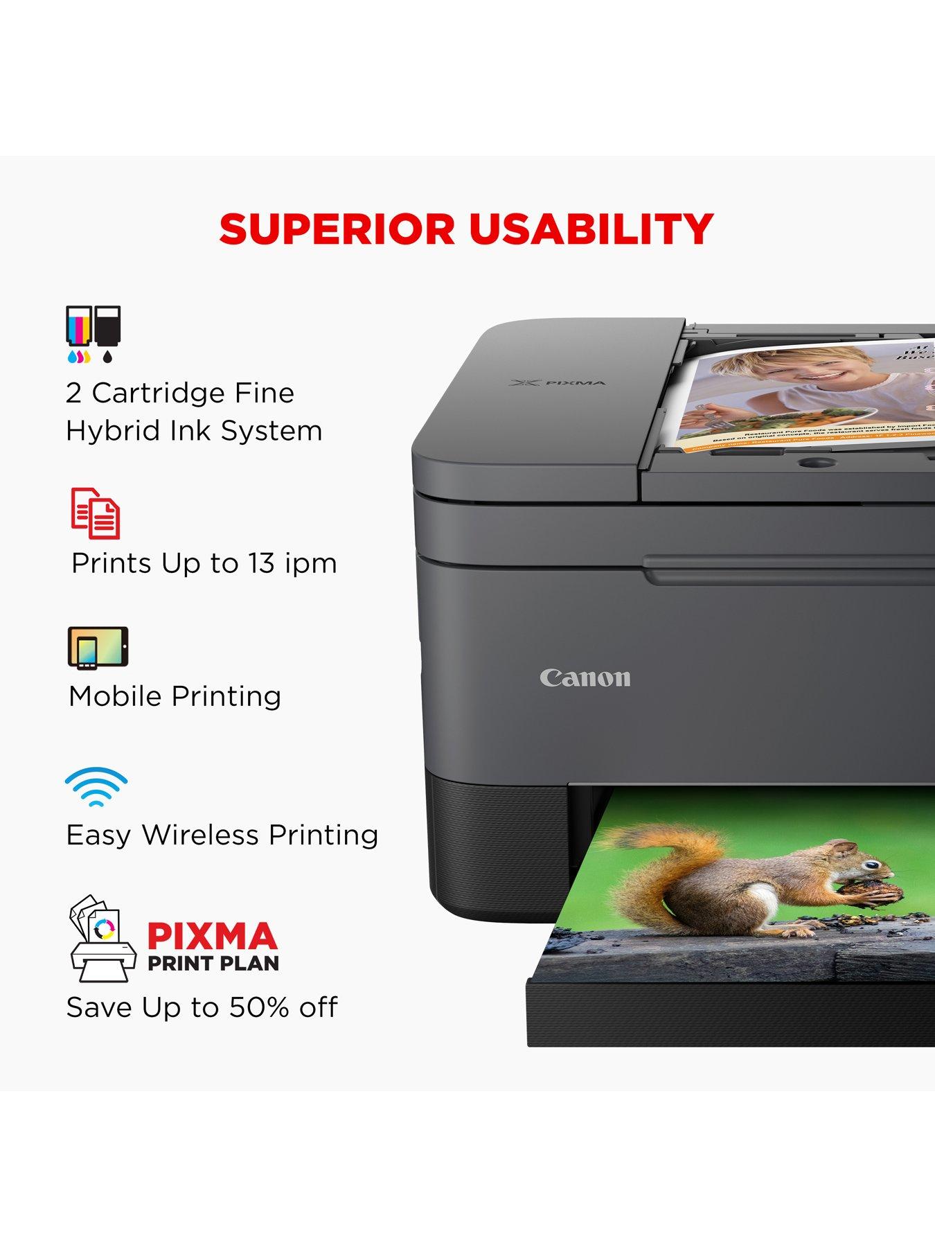 Imprimante Canon Pixma TS7450I Multifonctions, Jet D'encre Couleur, 2 Cartouches, Neuve