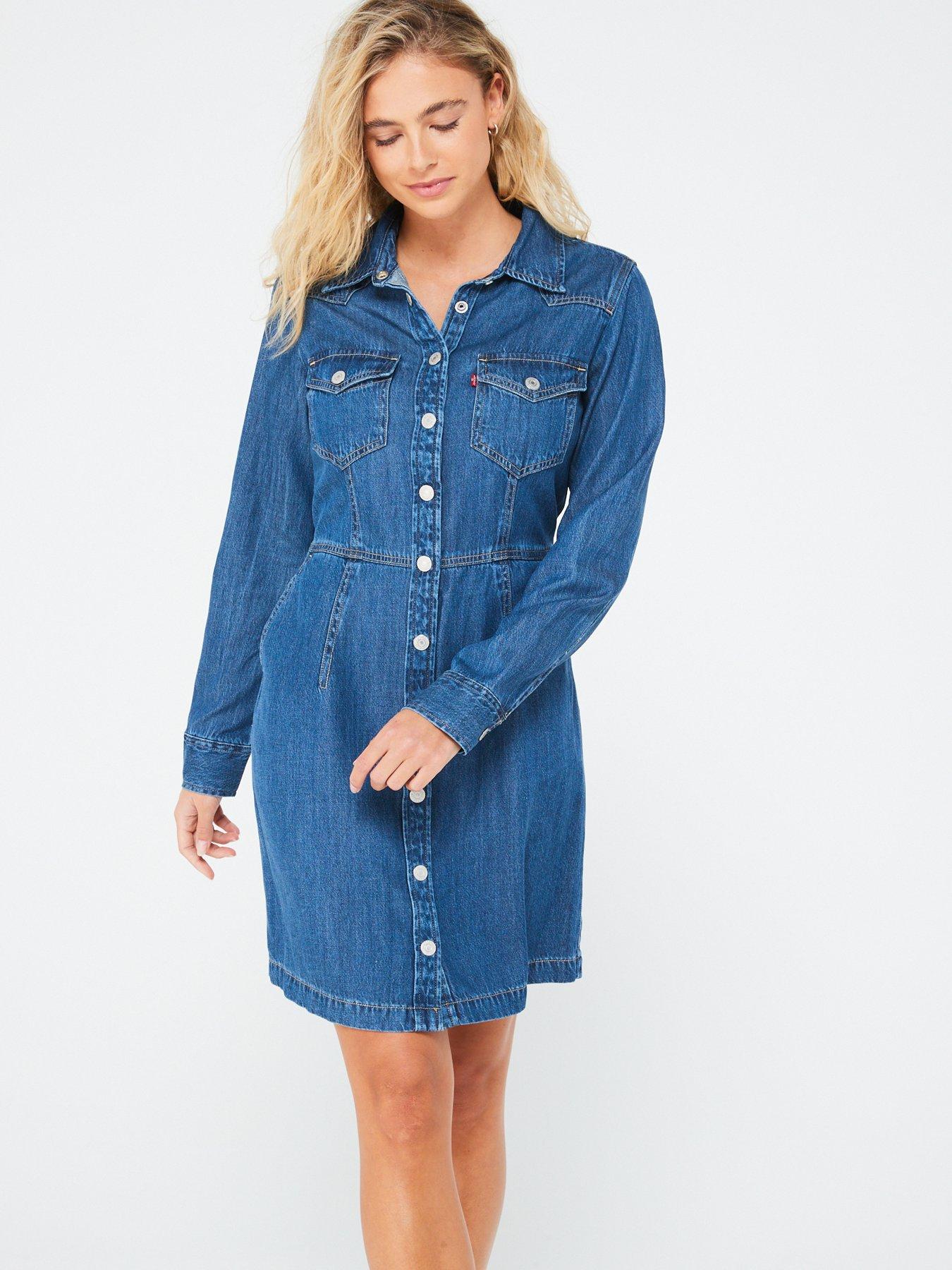 Levis aubrey western dress on sale