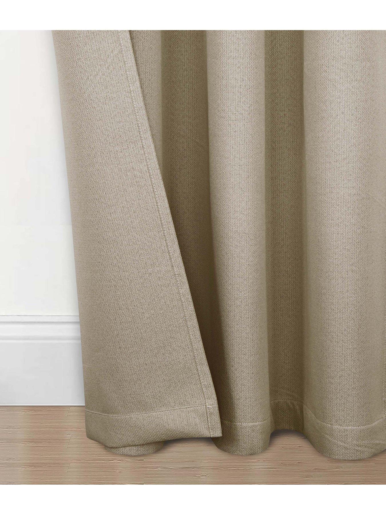 Image 3 of 8 of Very Home Athos Blackout Pencil Pleat&nbsp;Curtains