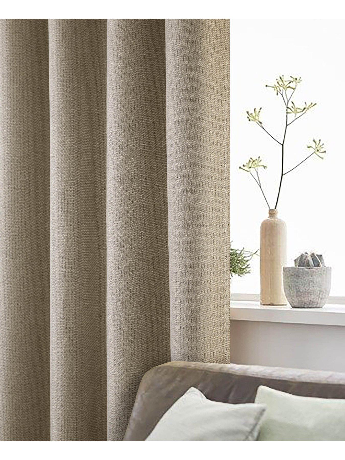 Image 7 of 8 of Very Home Athos Blackout Pencil Pleat&nbsp;Curtains