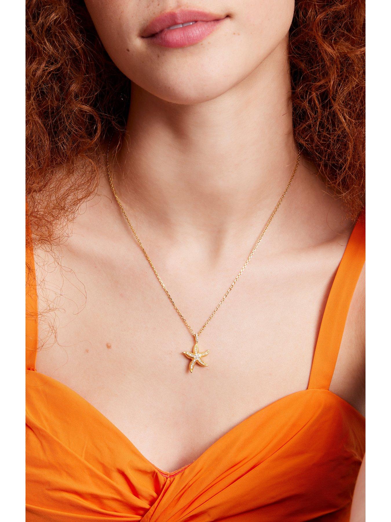 Kate spade discount orange necklace