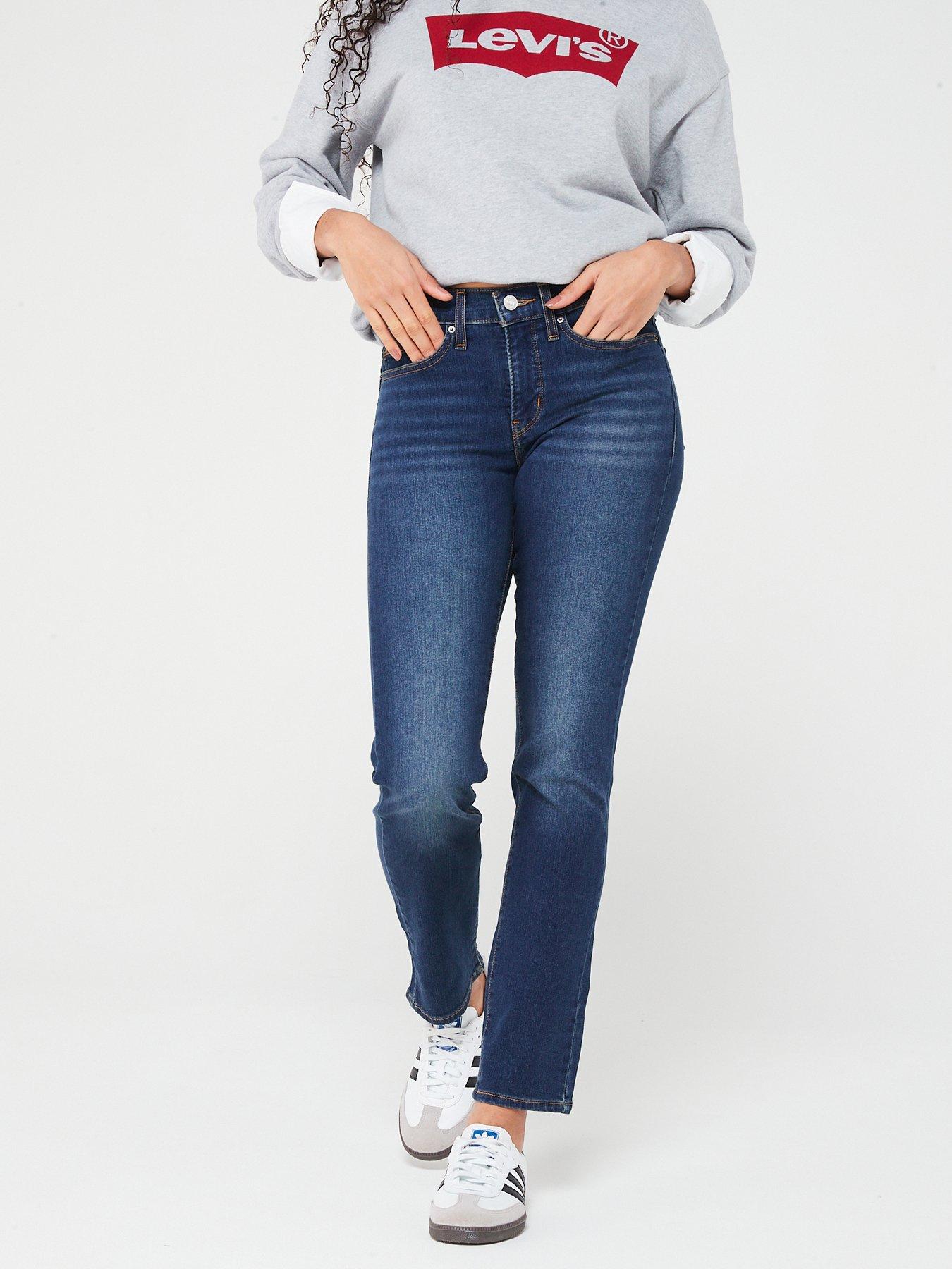 Levi's 314 Shaping Straight Jeans - Zealous Blue | Very