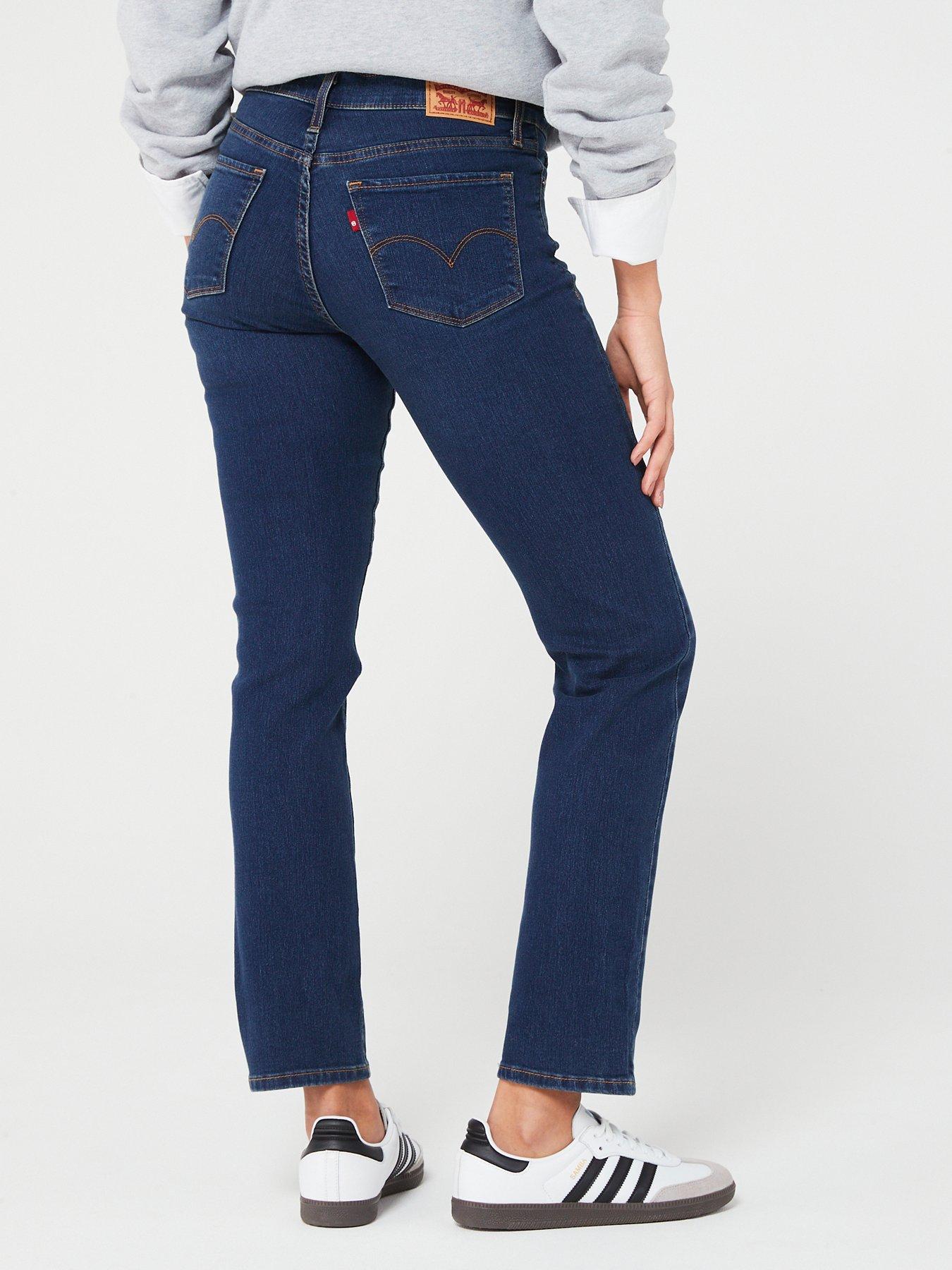 Levi's 314™ Shaping Straight Leg Jeans - Zealous Blue | Very.co.uk