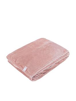 Product photograph of Heat Holders Snuggle Ups Thermal Blanket - Pink from very.co.uk