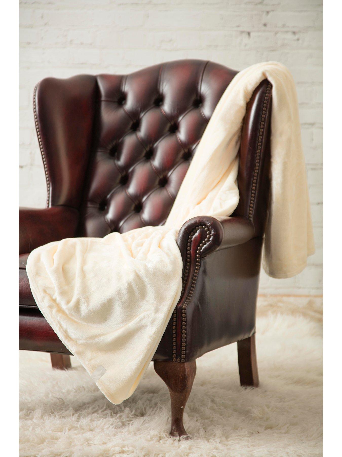 Image 2 of 3 of Heat Holders Snuggle Ups Thermal Blanket - Cream