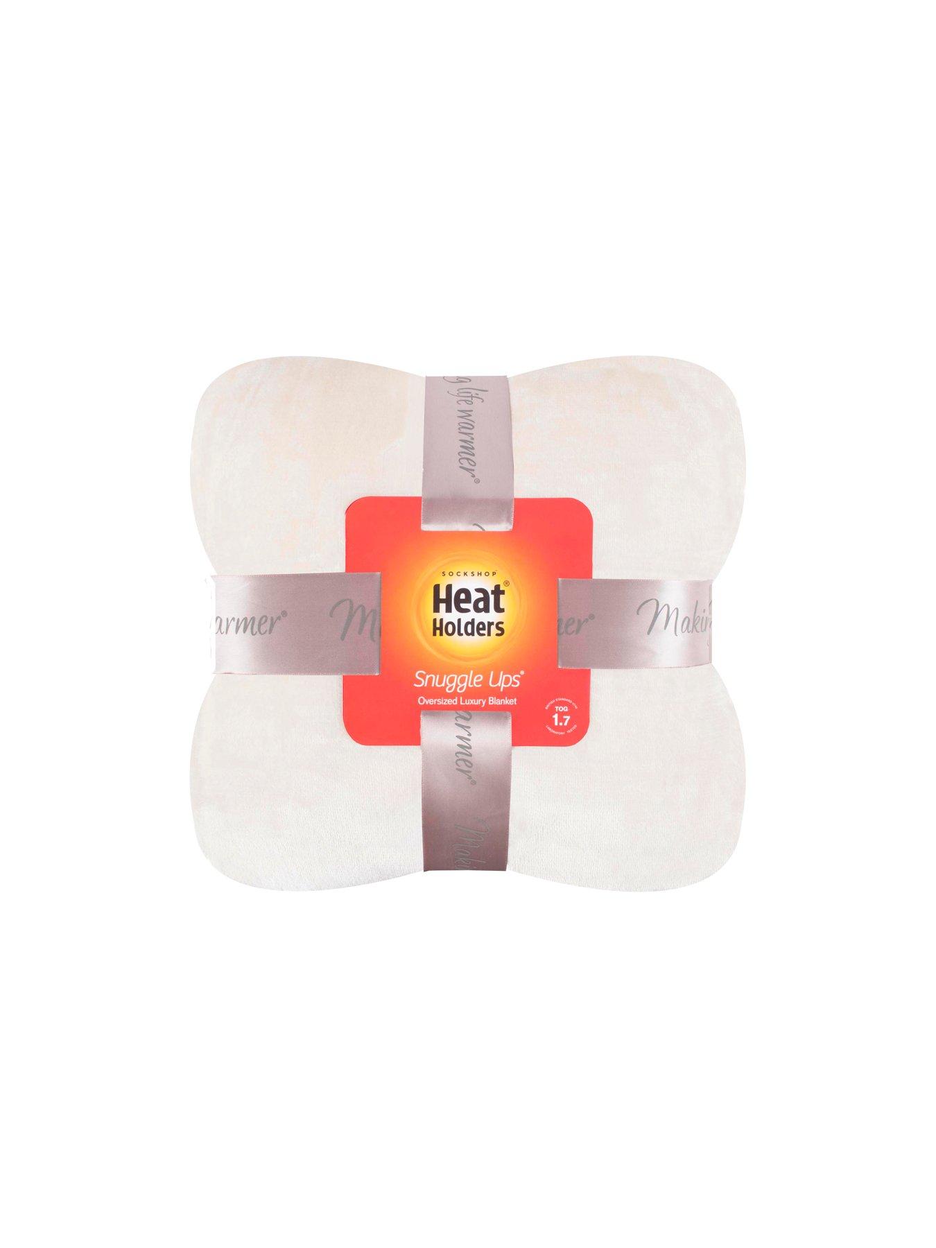 Image 3 of 3 of Heat Holders Snuggle Ups Thermal Blanket - Cream