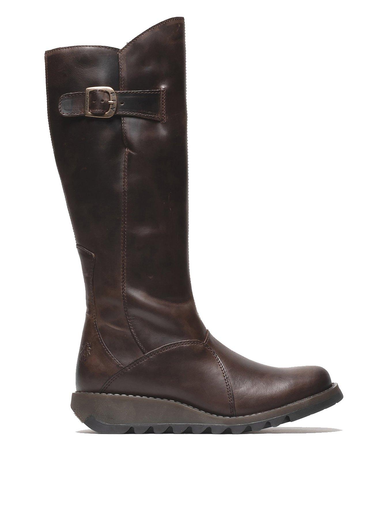 Fly mol 2 sale dark brown boots