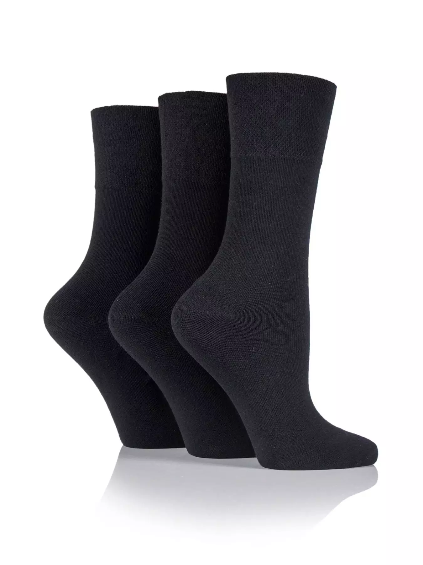 Heat Holders Women's Ultra Lite Floral Crew Socks Charcoal 5-9