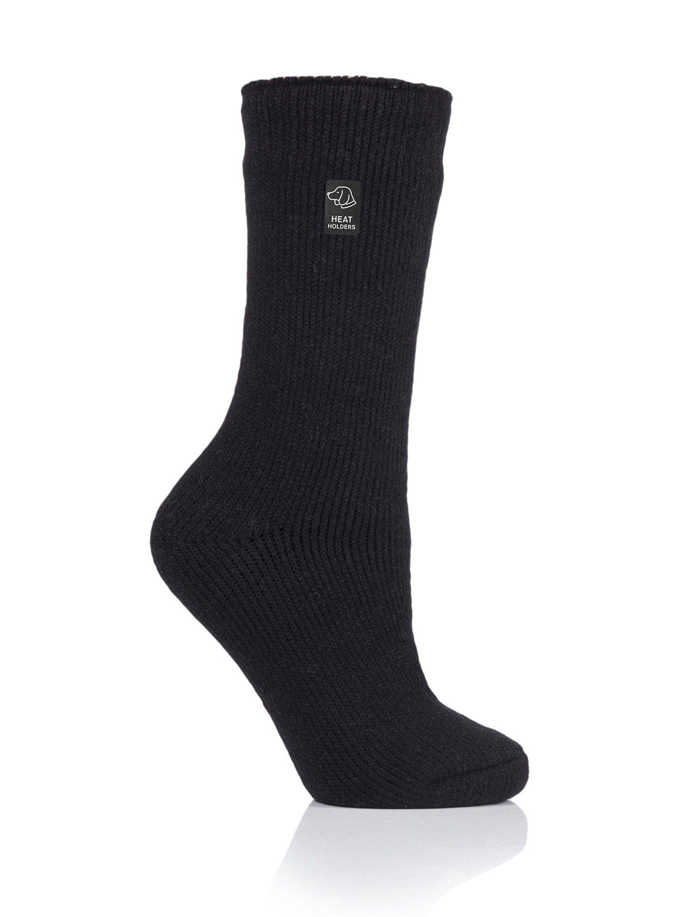 Heat Holders Outdoors - Dog Walking Socks - Black