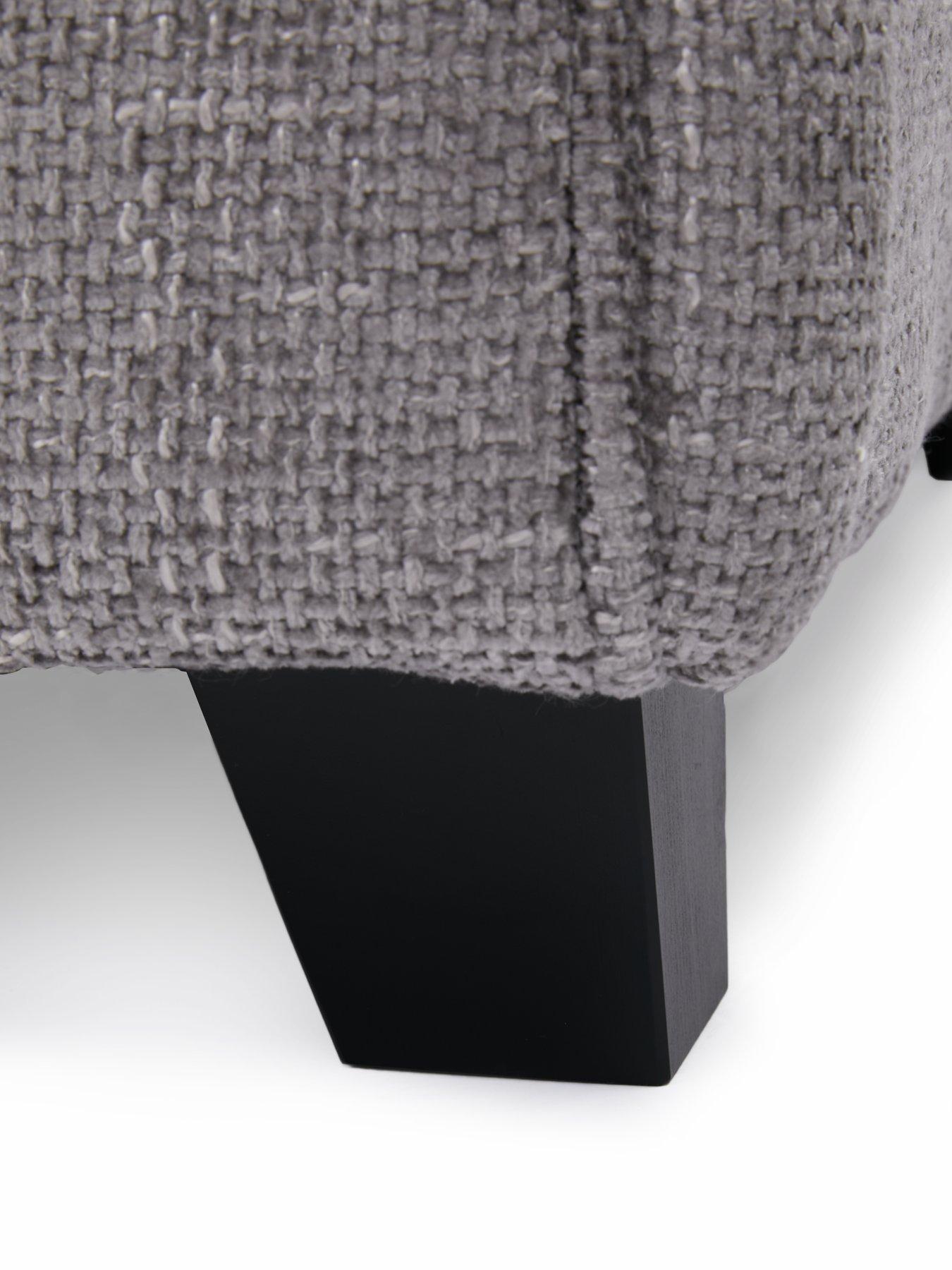 Image 5 of 7 of Very Home Dury Chunky Weave 2 Seater Standard Back Sofa - FSC&reg; Certified