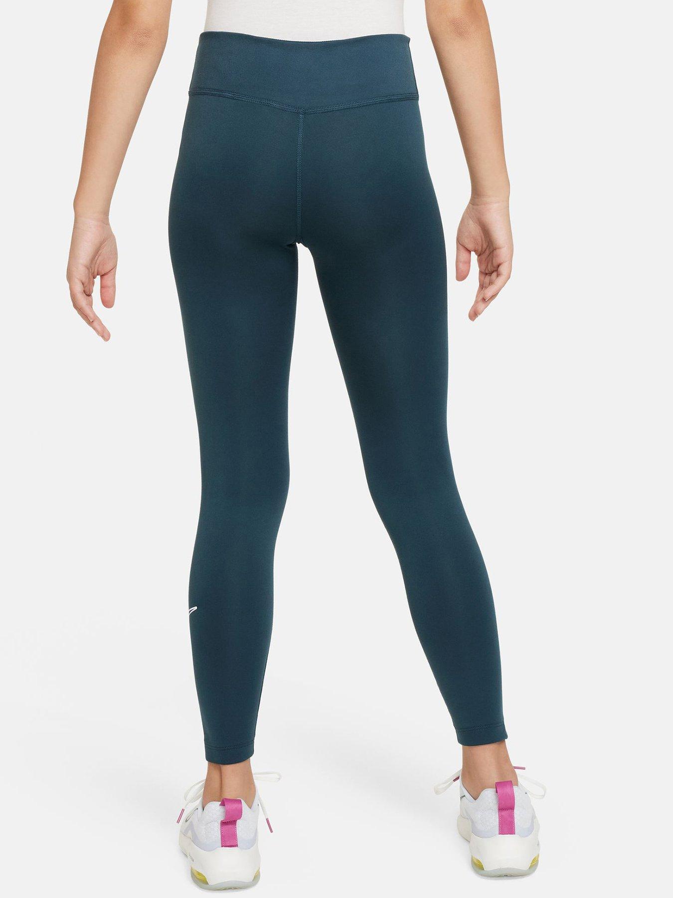 7/8 High Waisted Leggings Grey Marl Brushed