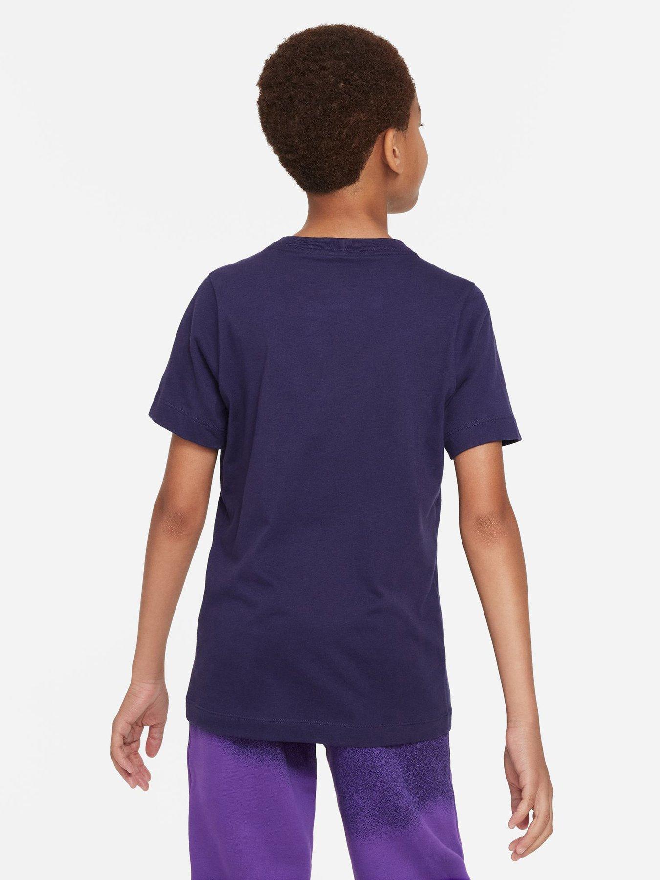 Boys purple cheap nike shirt