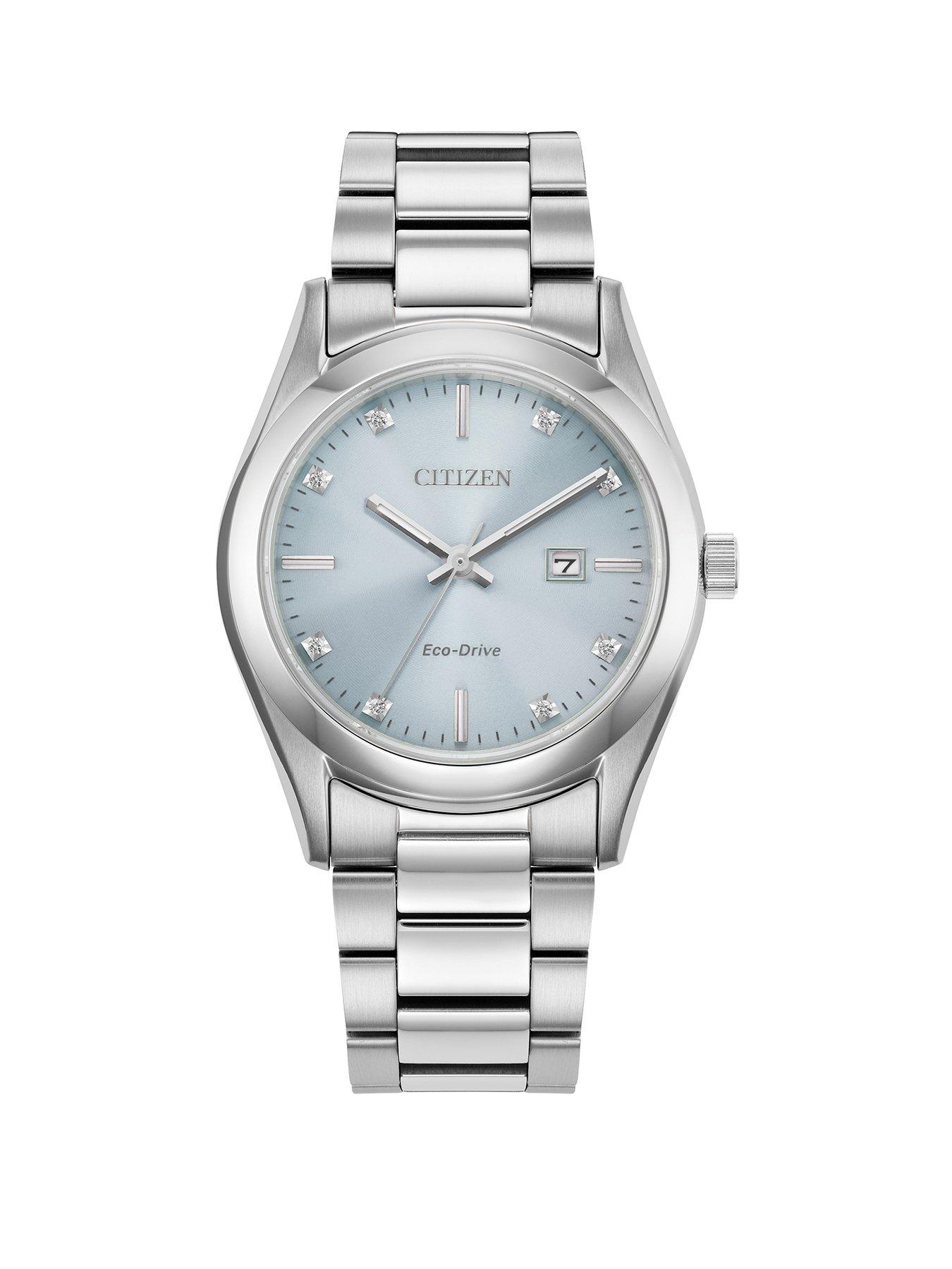 Product photograph of Citizen Ladies Diamond Watch from very.co.uk