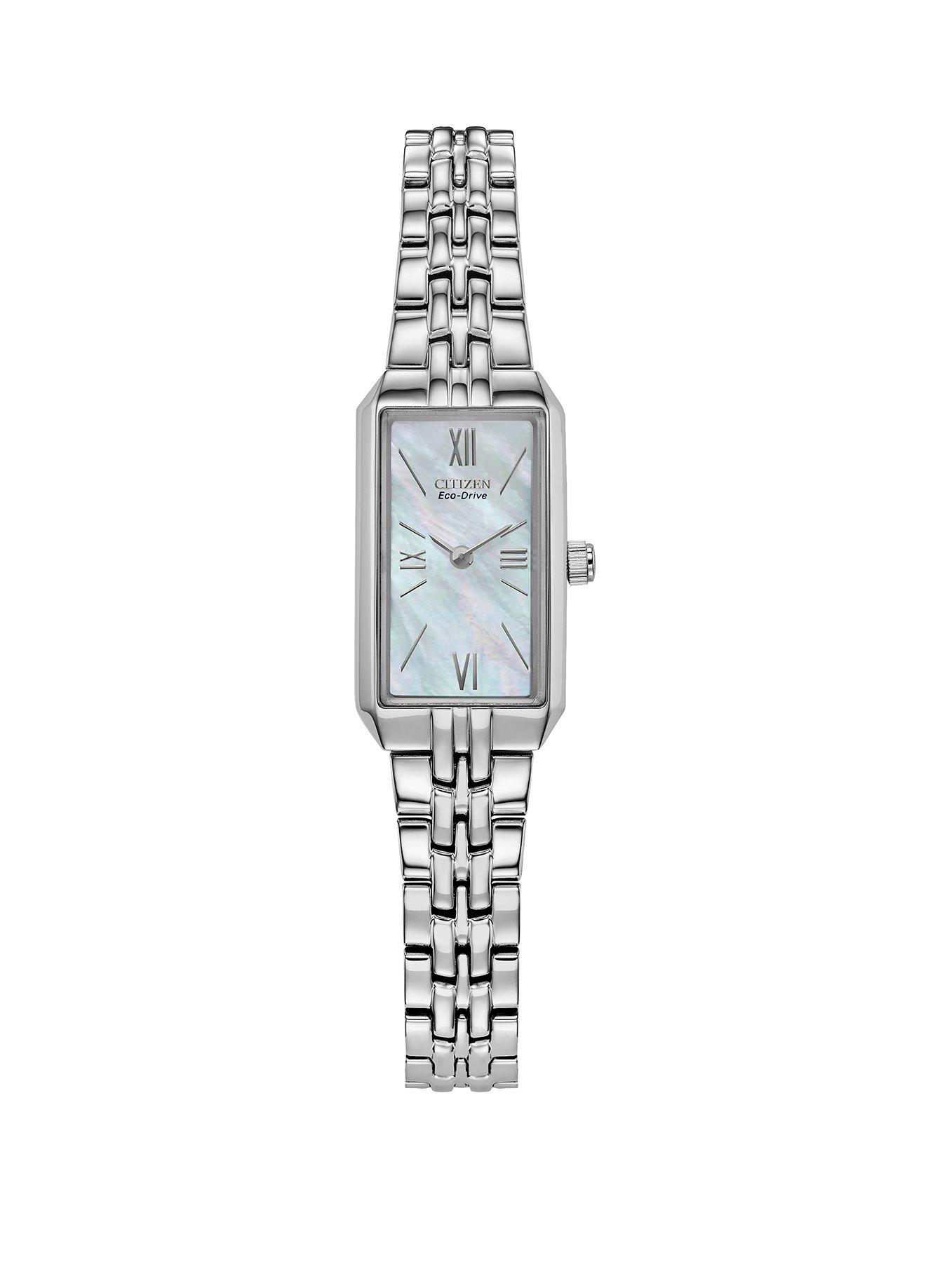 Ladies dress 2025 watch silver