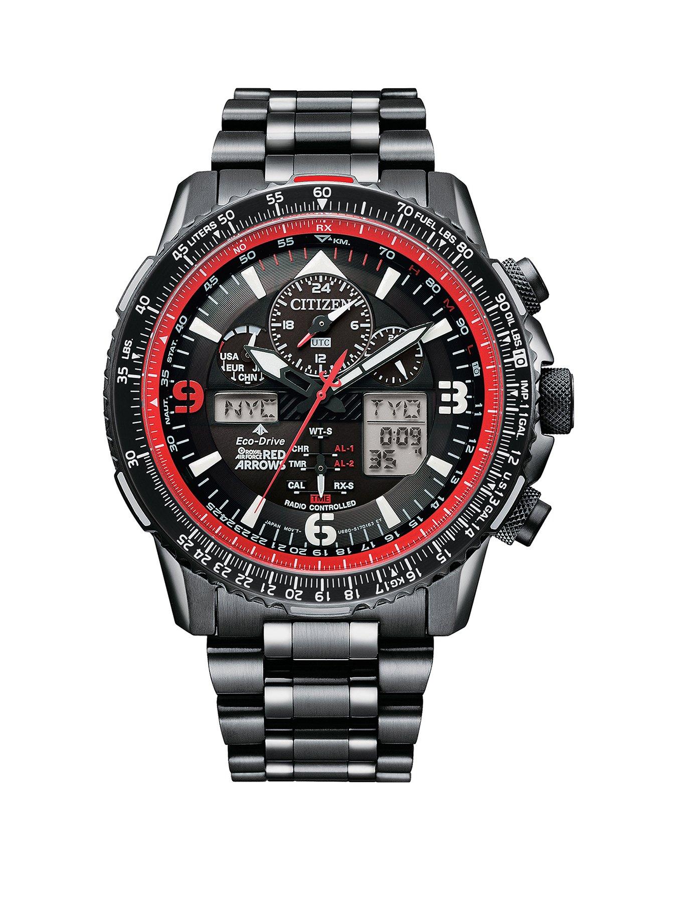 Citizen LTD EDITION RED ARROWS BLACK IP Watch