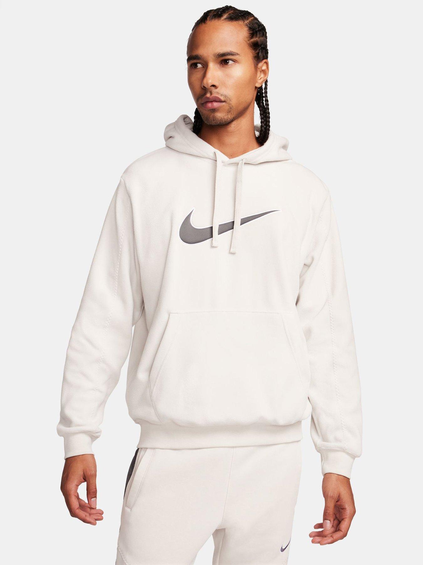 Nike Mens Club Pull Over Hooded Sweatshirt