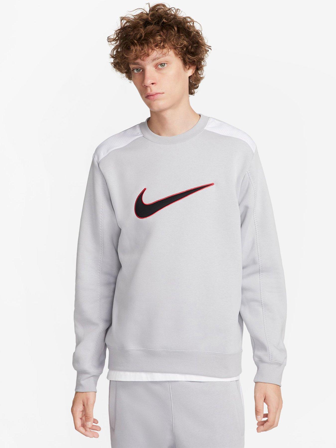 Men's Nike Grey Hoodies & Sweatshirts | Very.co.uk