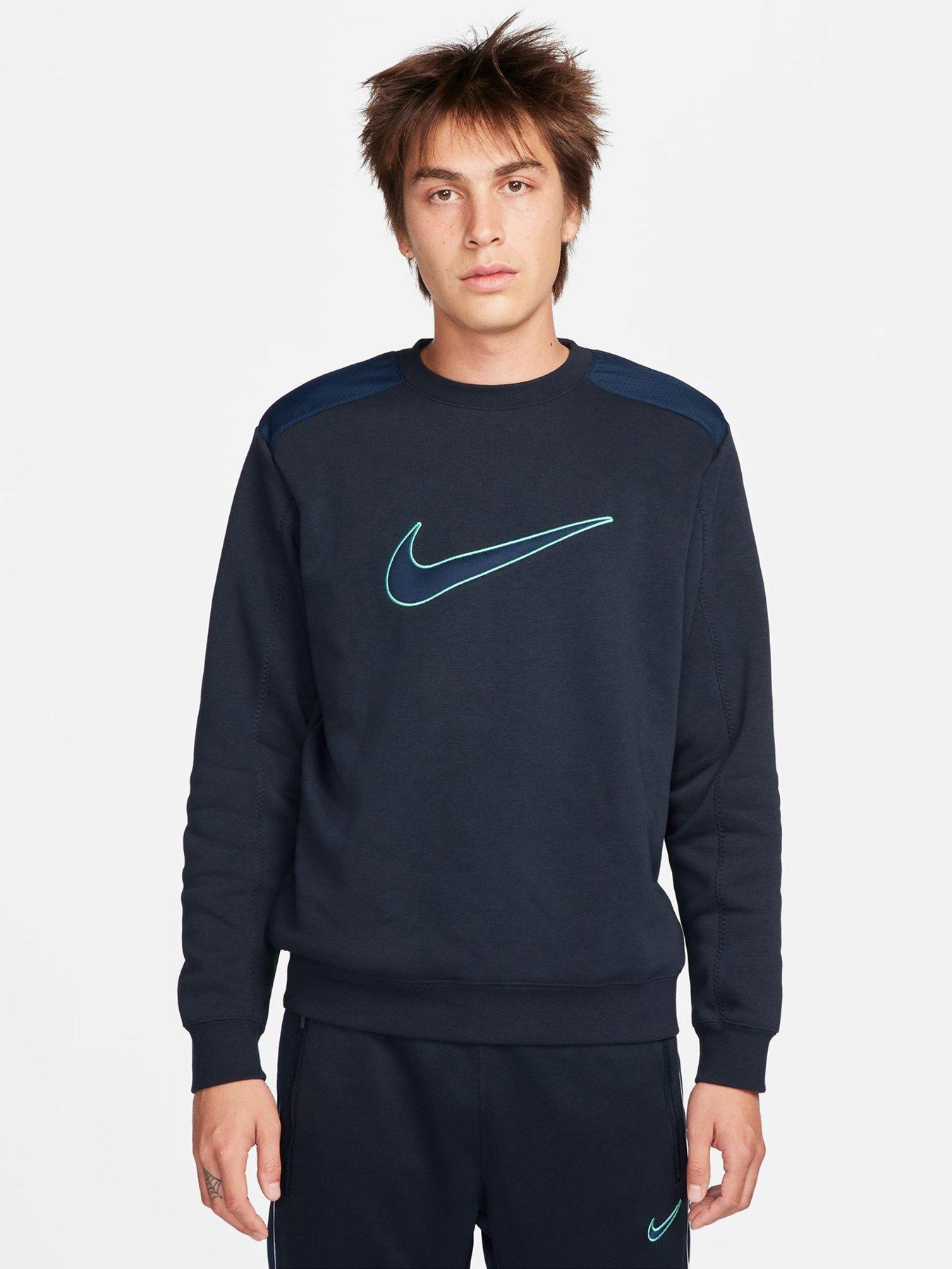 Navy blue nike sweatsuit mens cheap