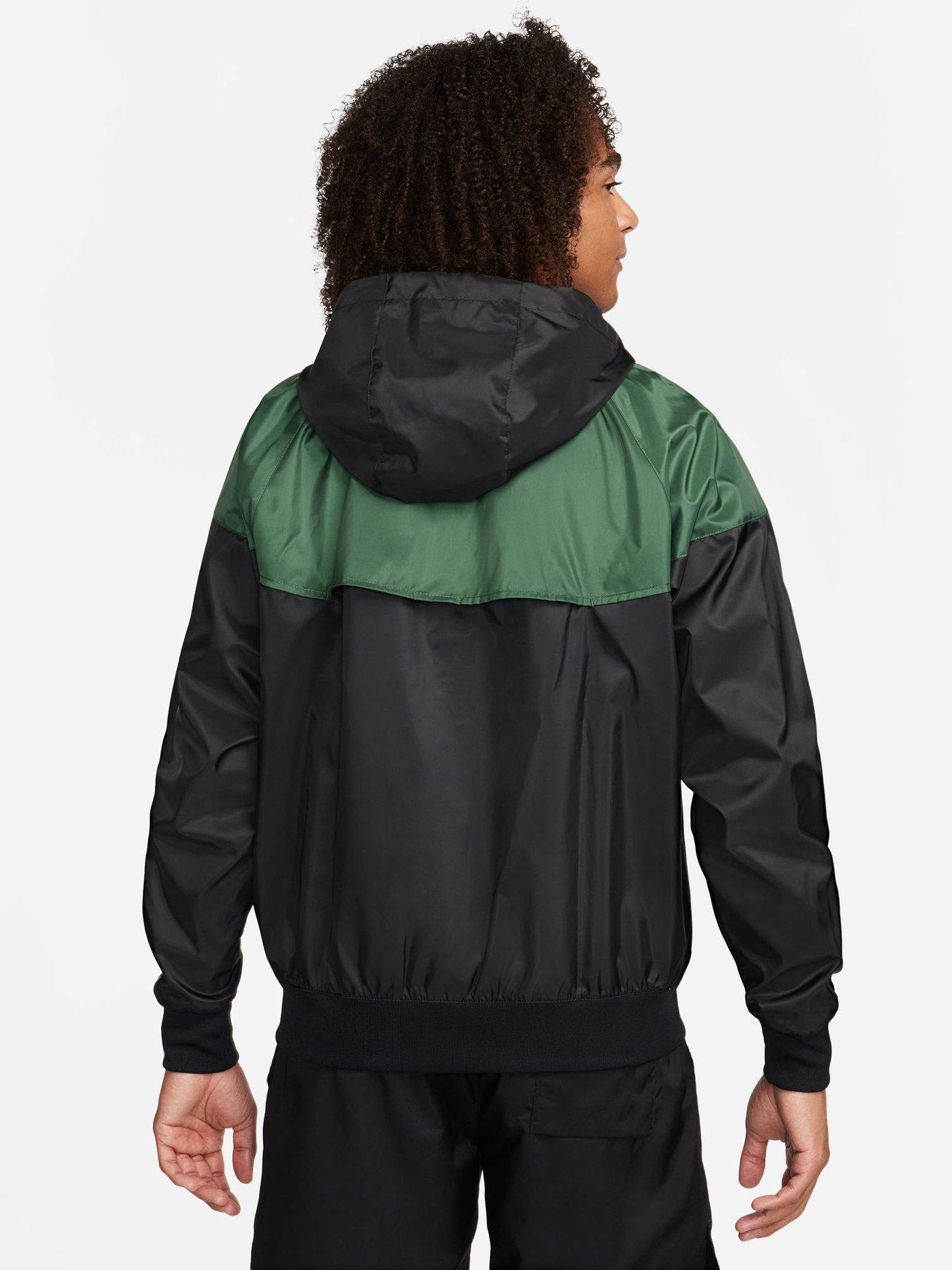 Nike Mens Hooded Jacket - Black | very.co.uk