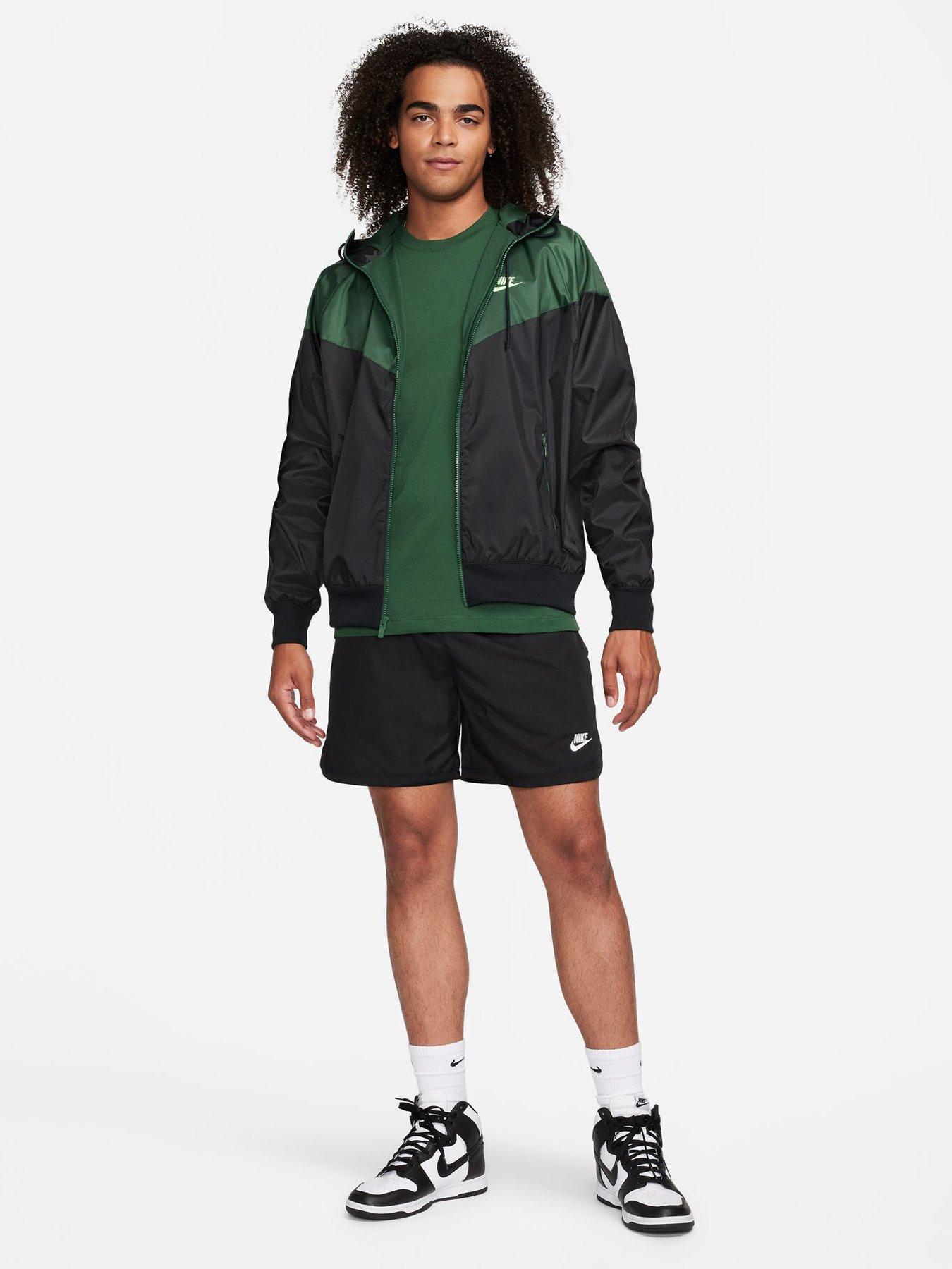 Nike Mens Hooded Jacket - Black | very.co.uk