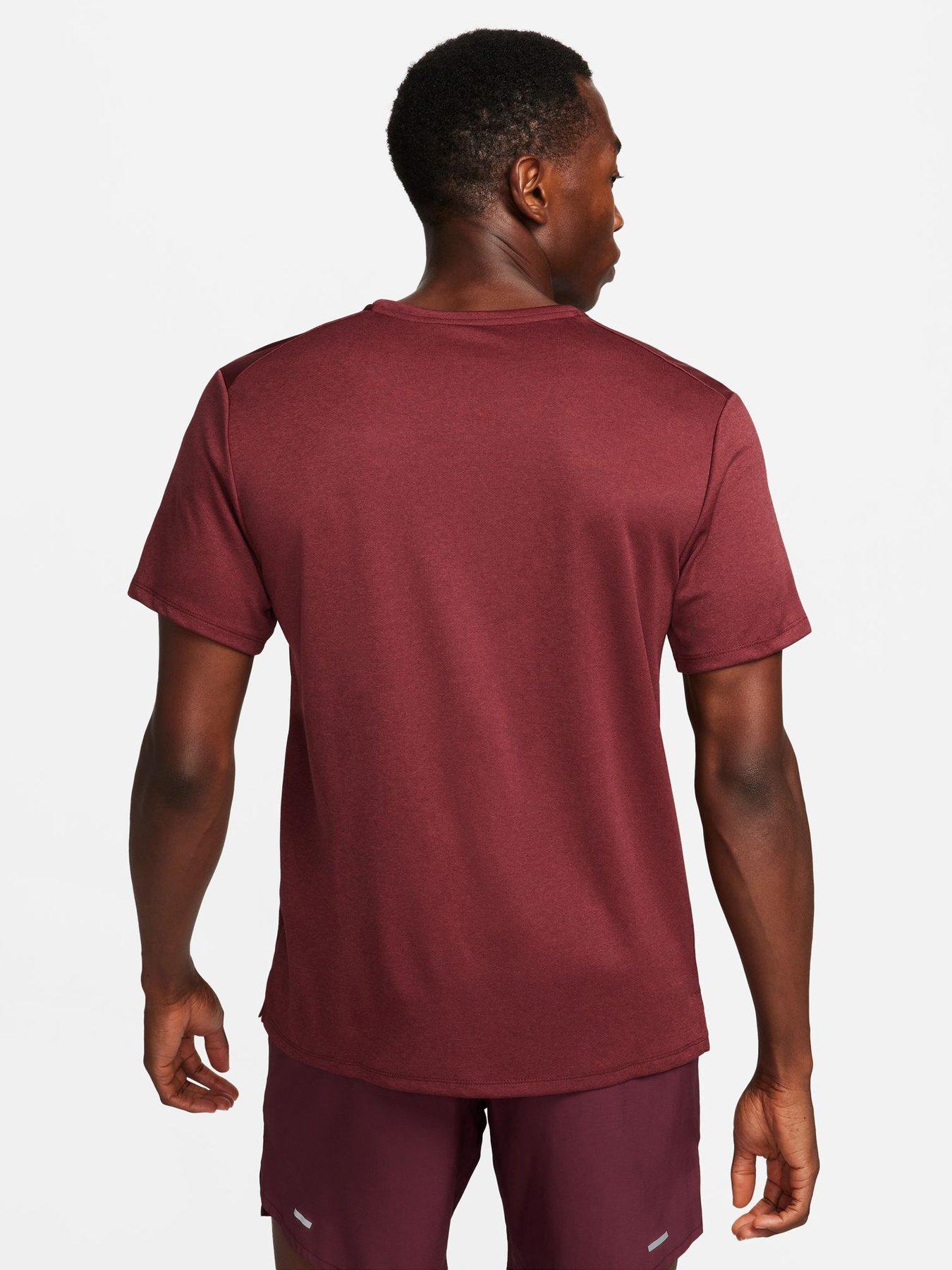 Nike miler best sale t shirt red