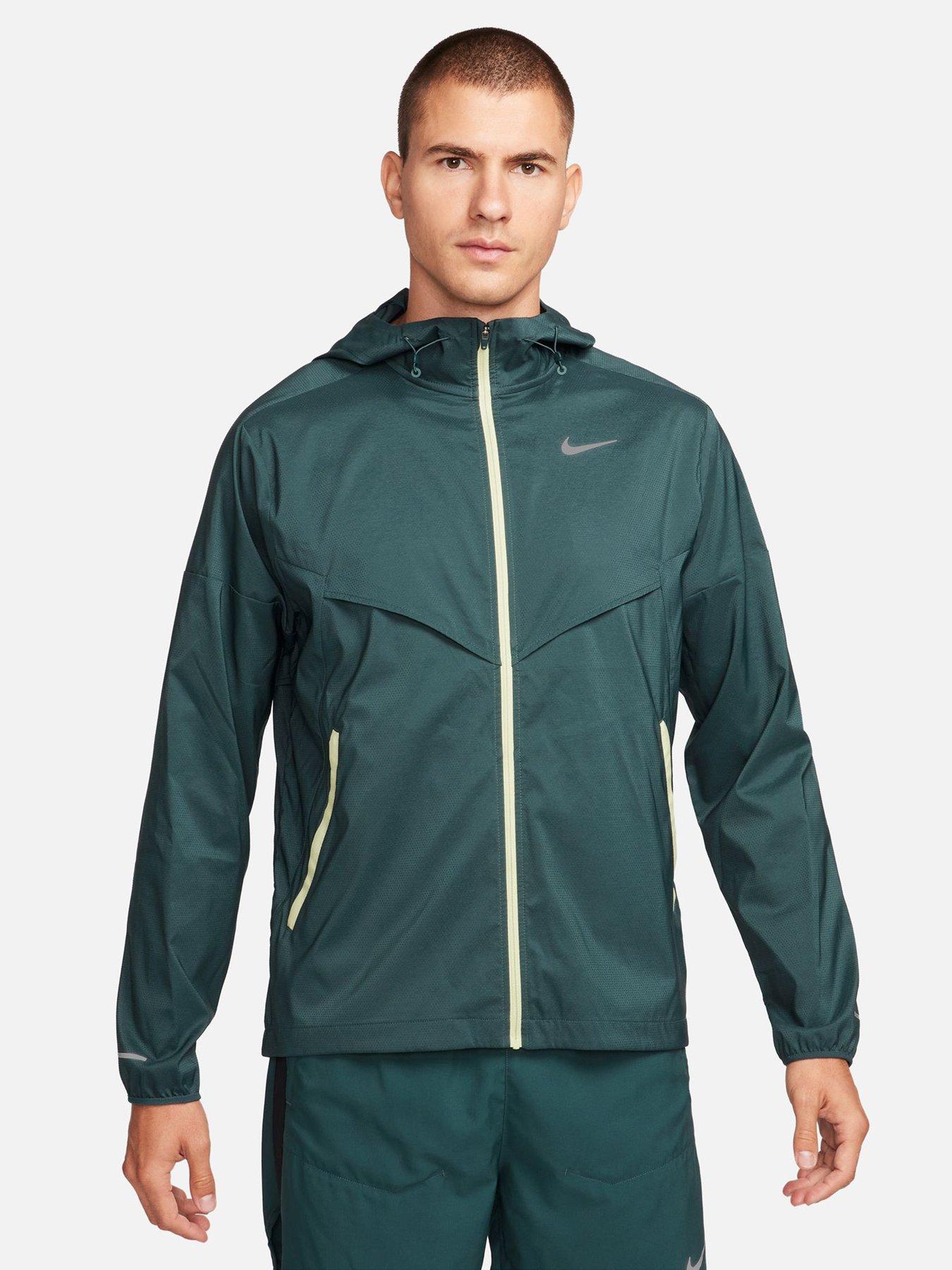 Blue Nike Packable Windrunner Jacket