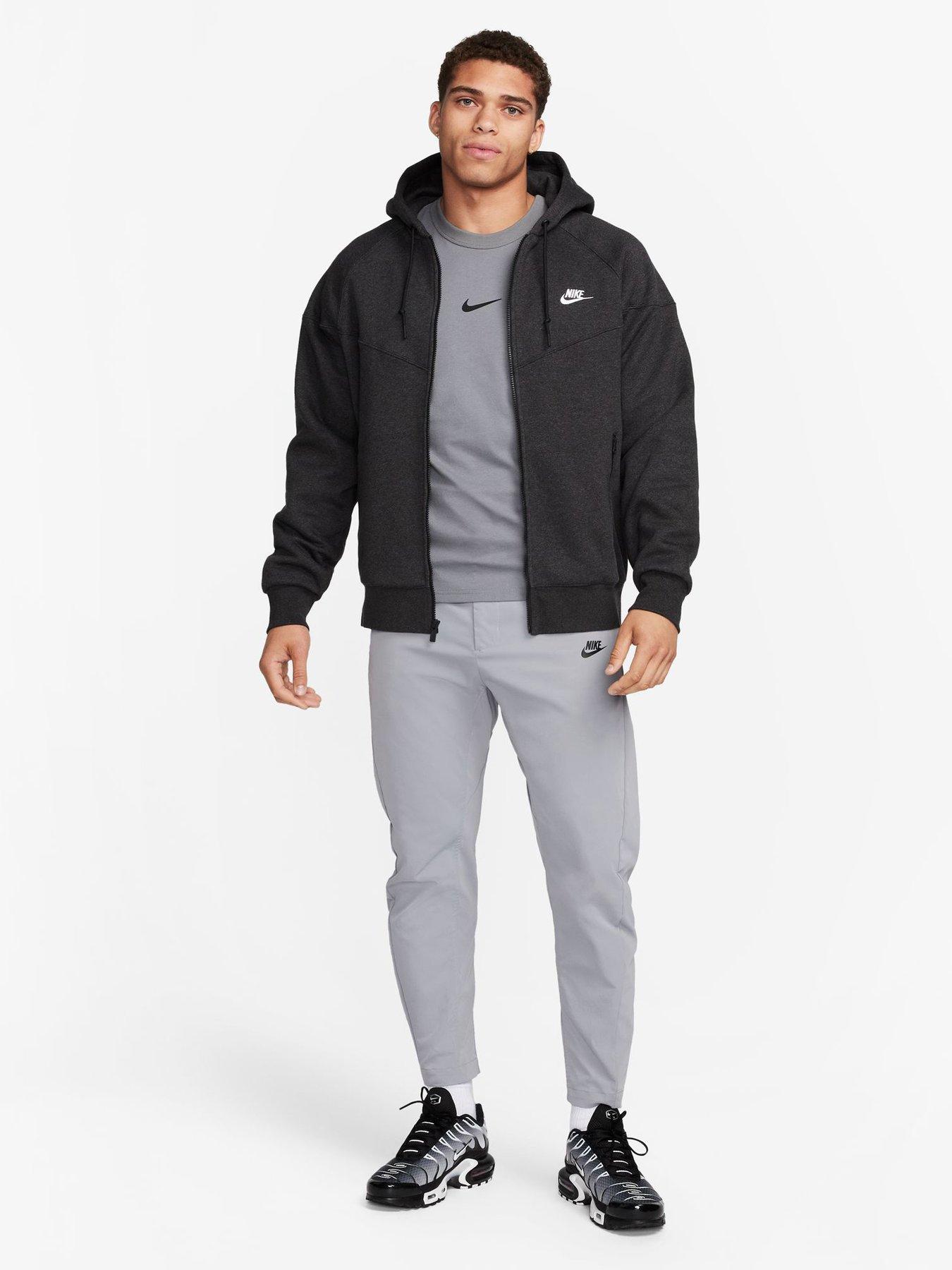 Nike Mens Fleece Jacket - Black | Very.co.uk