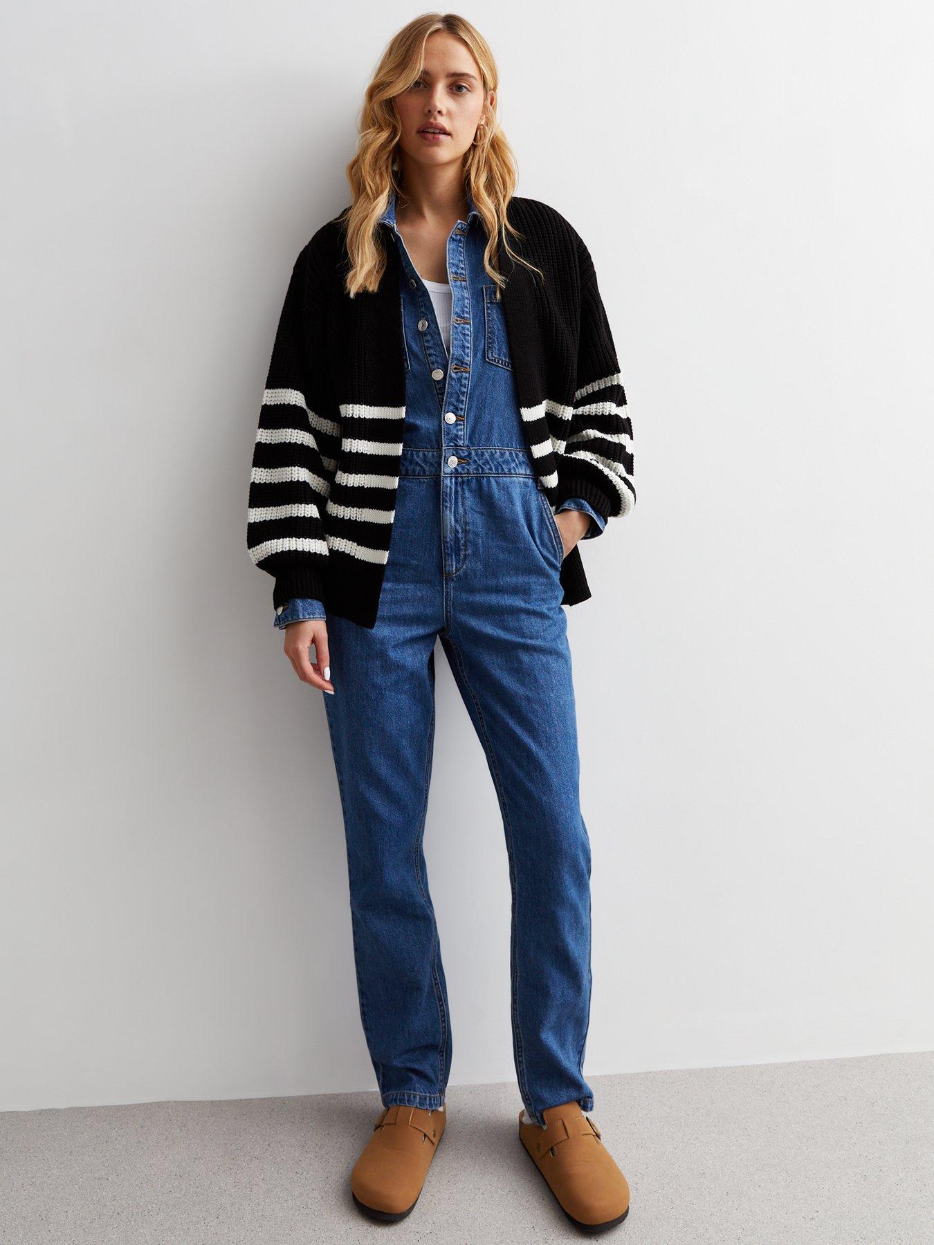 New look petite denim jumpsuit clearance