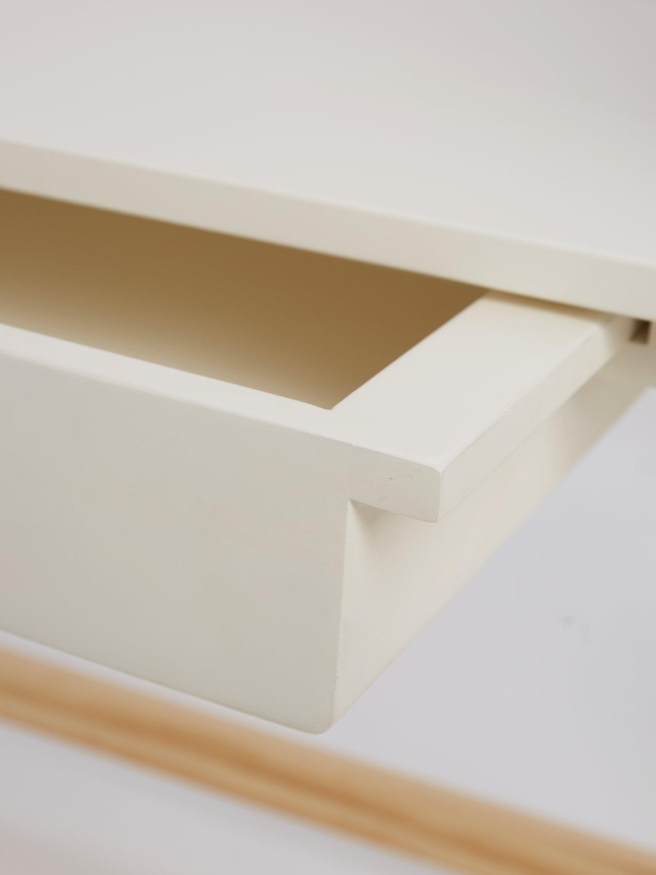 Image 4 of 7 of Very Home Pixie Solid Pine&nbsp;Height Adjustable&nbsp;Desk - White&nbsp;- FSC&reg; Certified