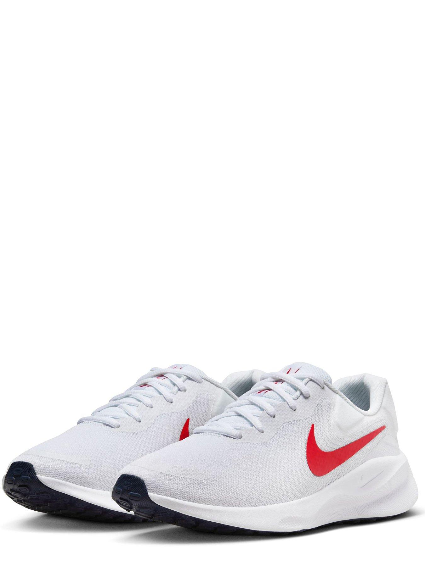 Running trainers white mens sale