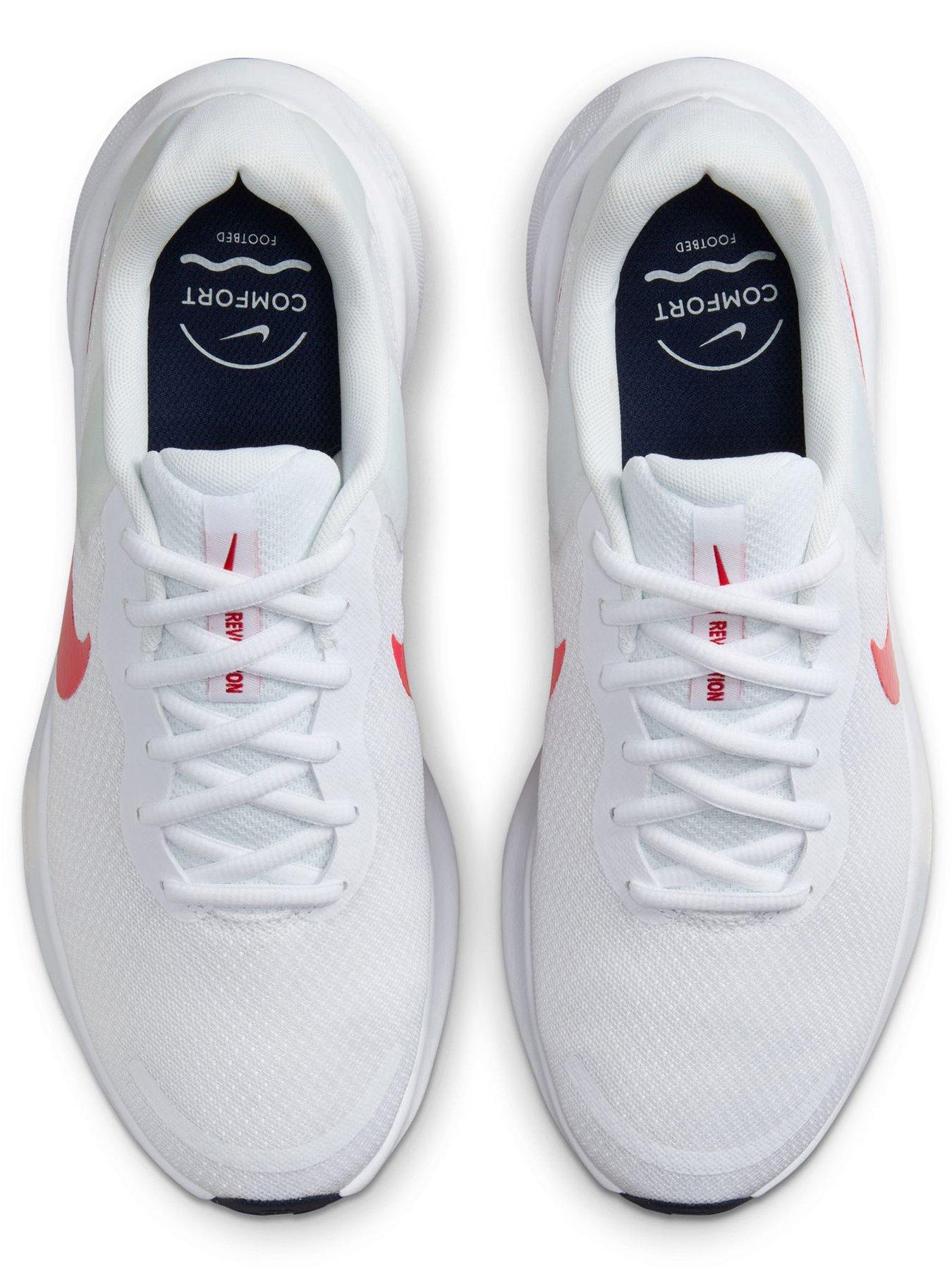 Men s Revolution 7 Running Trainers White