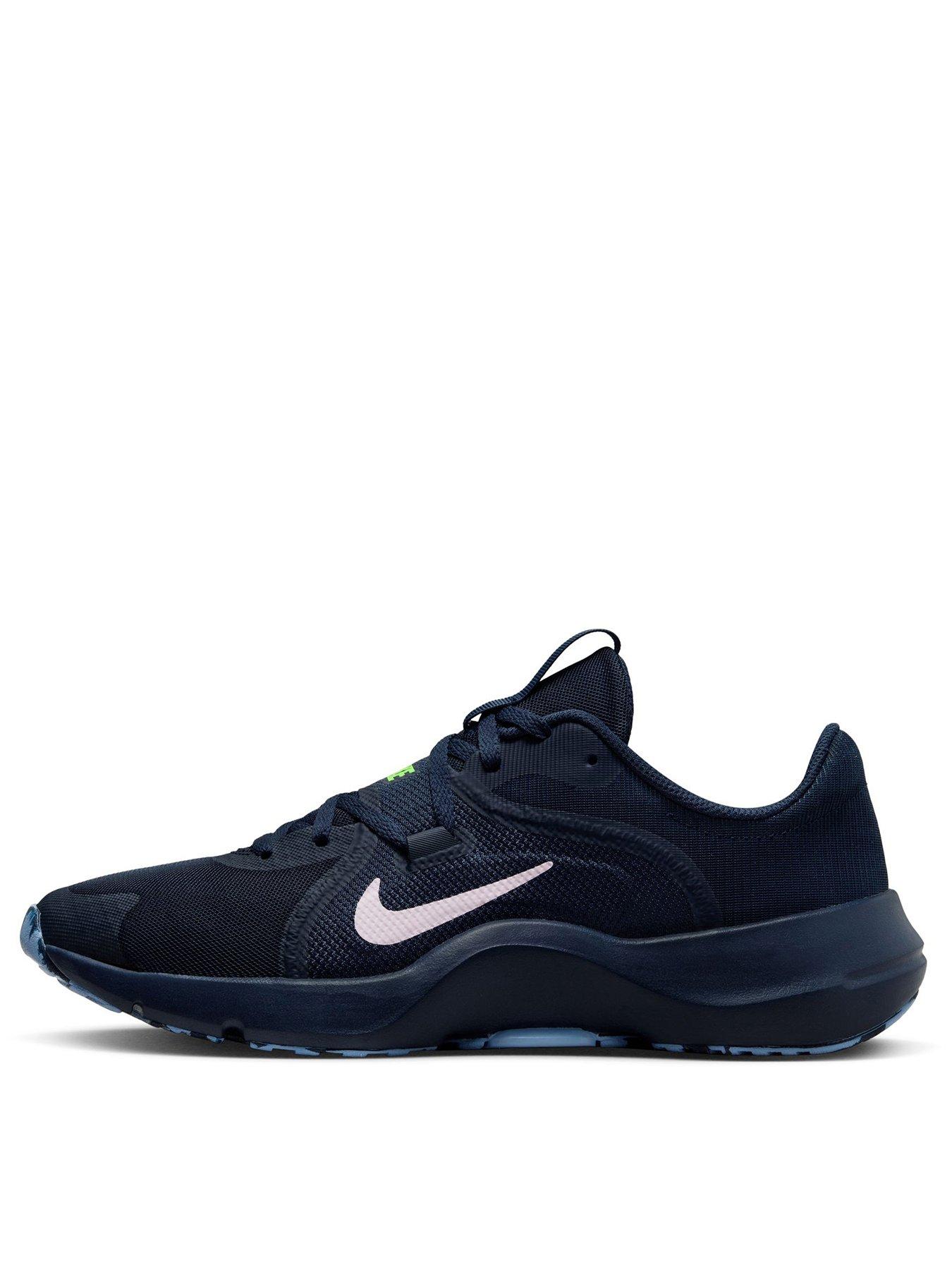 Mens navy store blue nike trainers