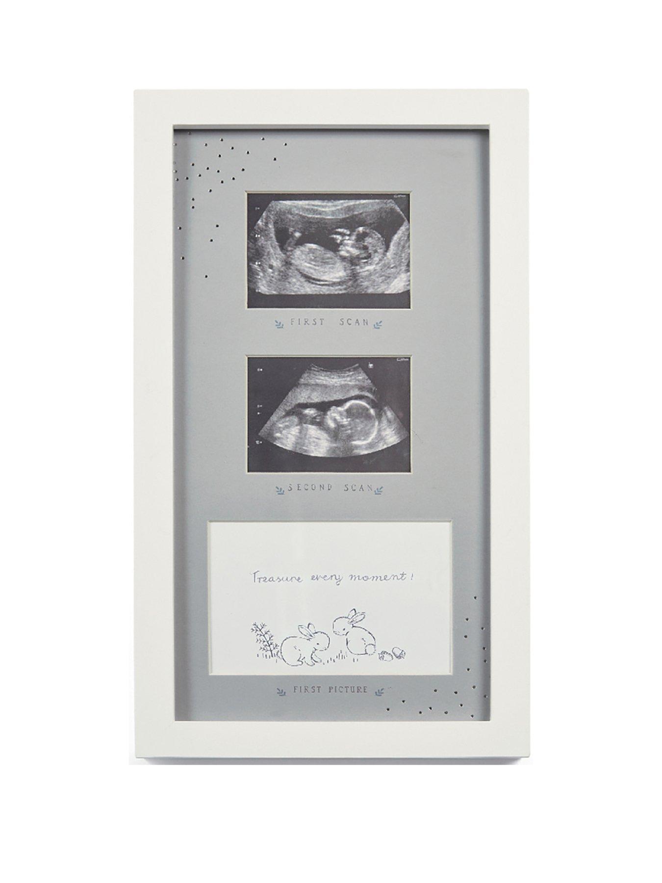 Product photograph of Mamas Papas Baby Double Scan Photo Frame - Forever Treasured from very.co.uk