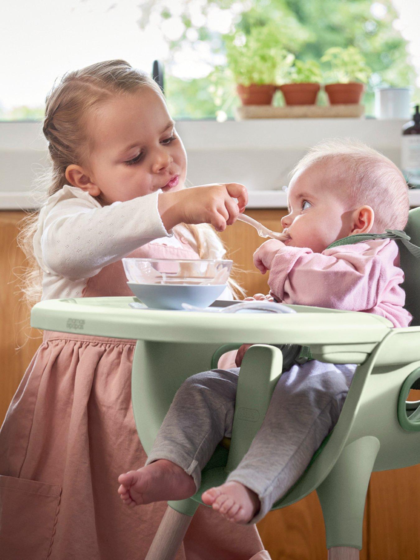 Product photograph of Mamas Papas Juice Highchair - Eucalyptus from very.co.uk