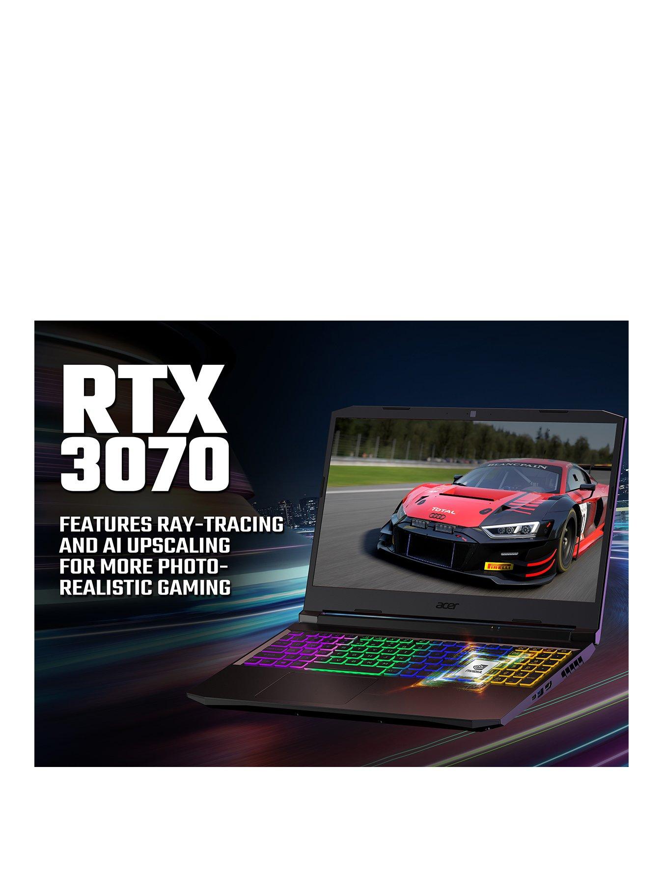 Image 3 of 8 of Acer Nitro 5 Gaming&nbsp;Laptop - 17.3in FHD 144Hz, RTX 3070, AMD Ryzen 7,&nbsp;16GB RAM,&nbsp;512GB SSD