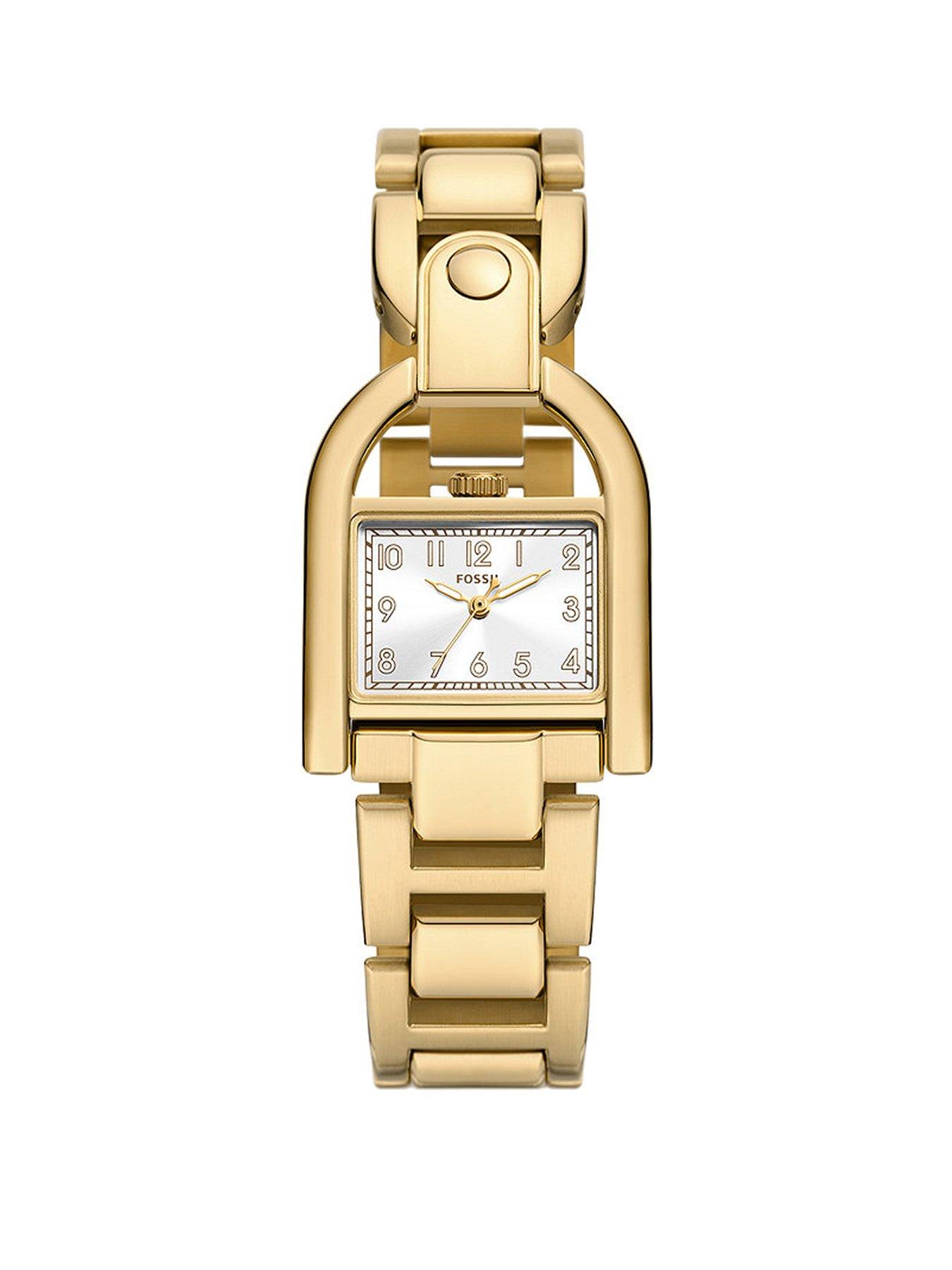 undefined Harwell 3-Hand Gold-Tone Stainless Steel Watch