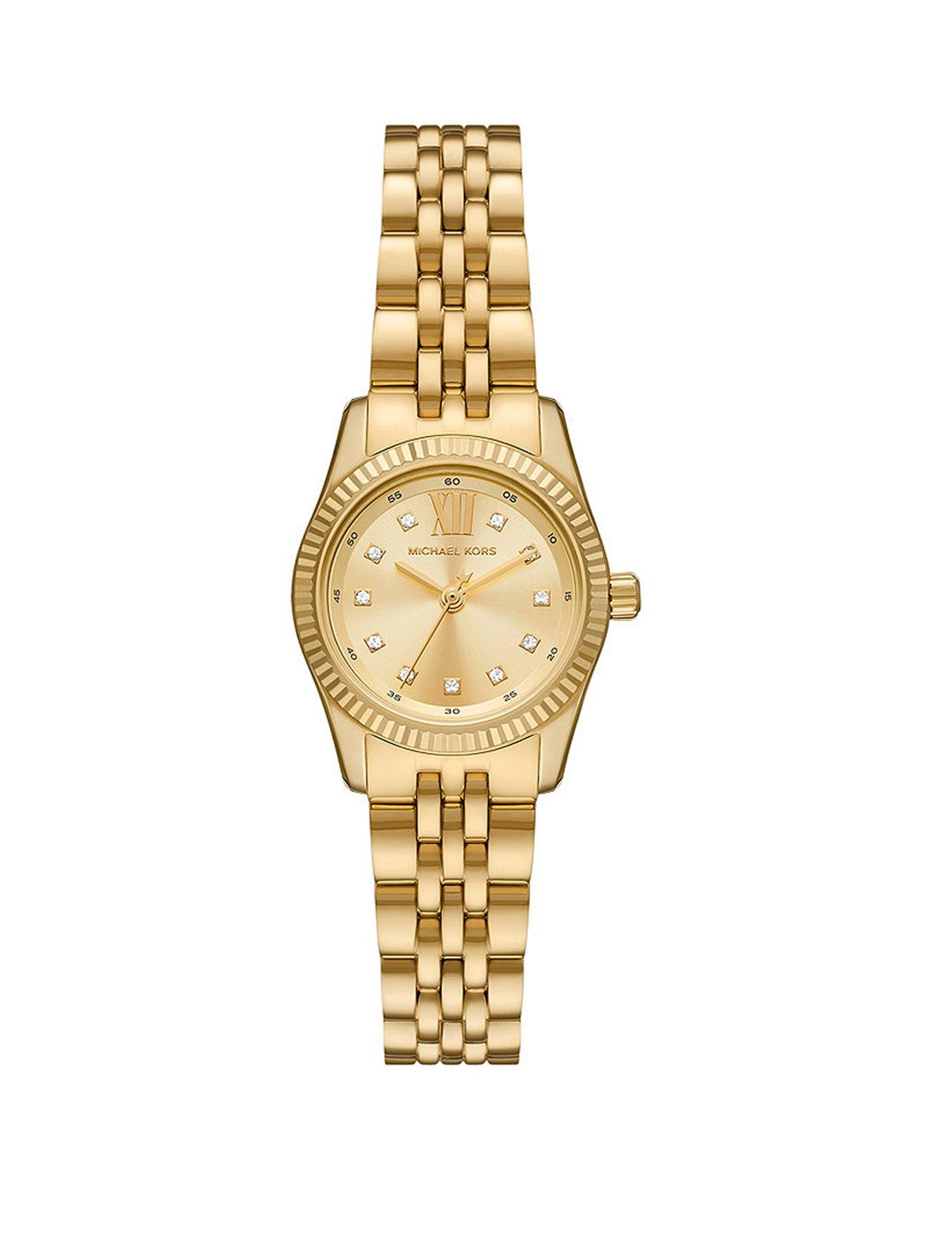 Michael kors gold shop stainless steel watch